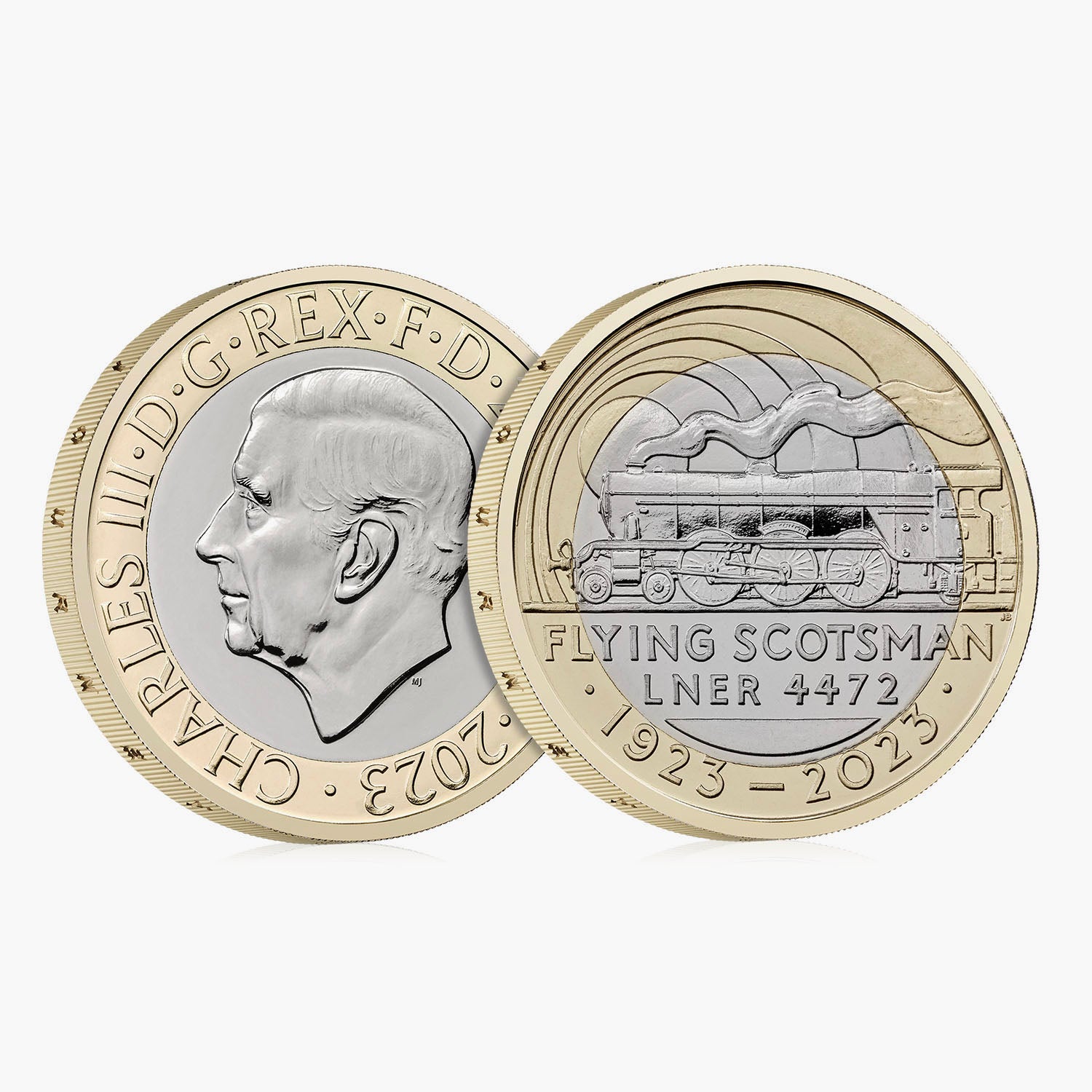 The Centenary of Flying Scotsman 2023 UK £2 Brilliant Uncirculated Coin