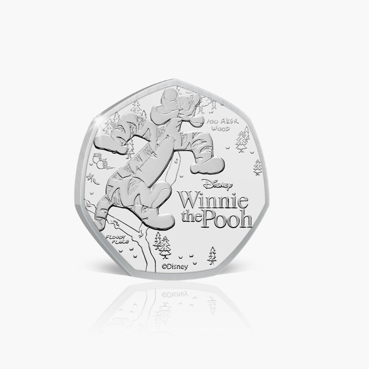 Winnie l'Ourson Tigrou 2023 50p BU Coin