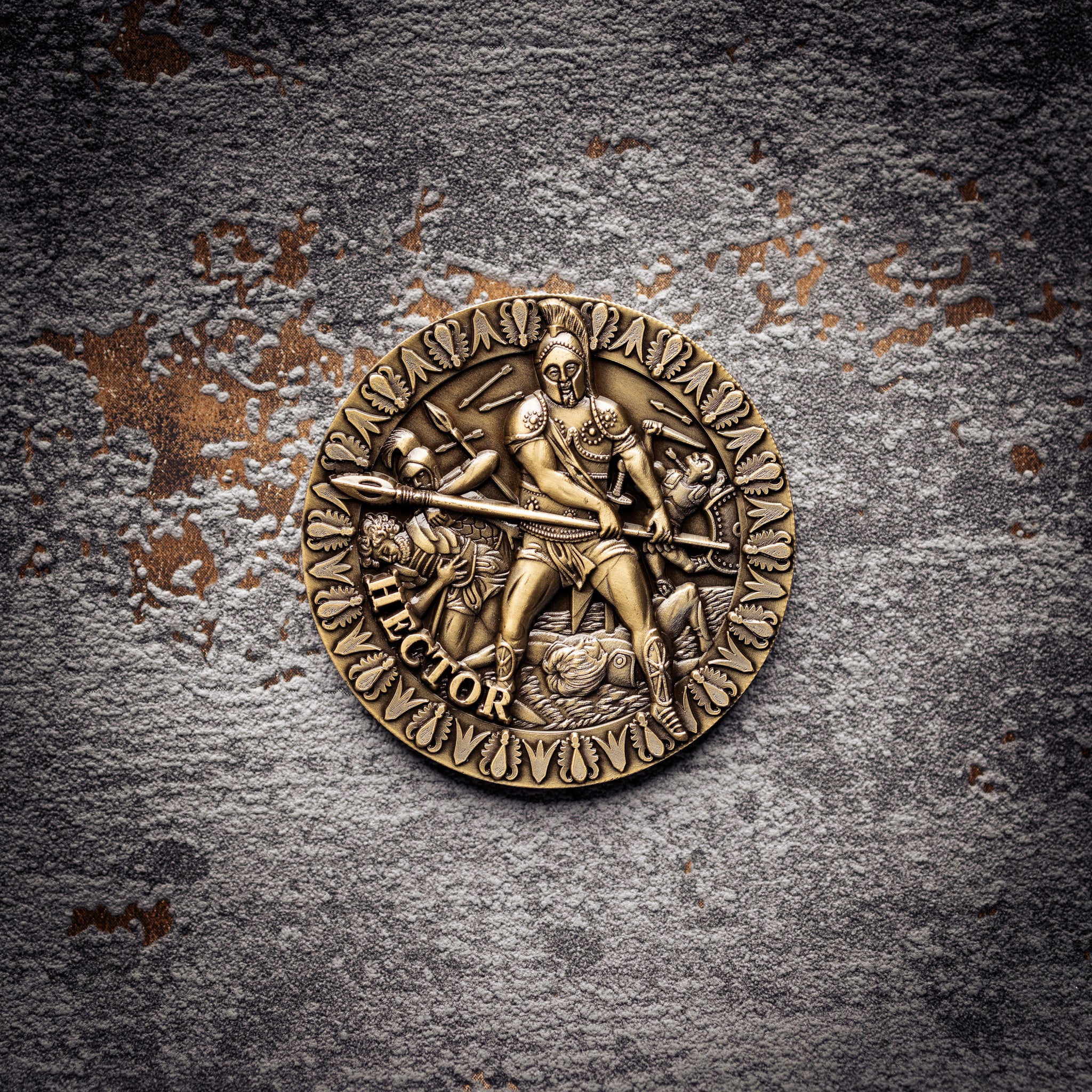 Troy - Hector 55mm Coin
