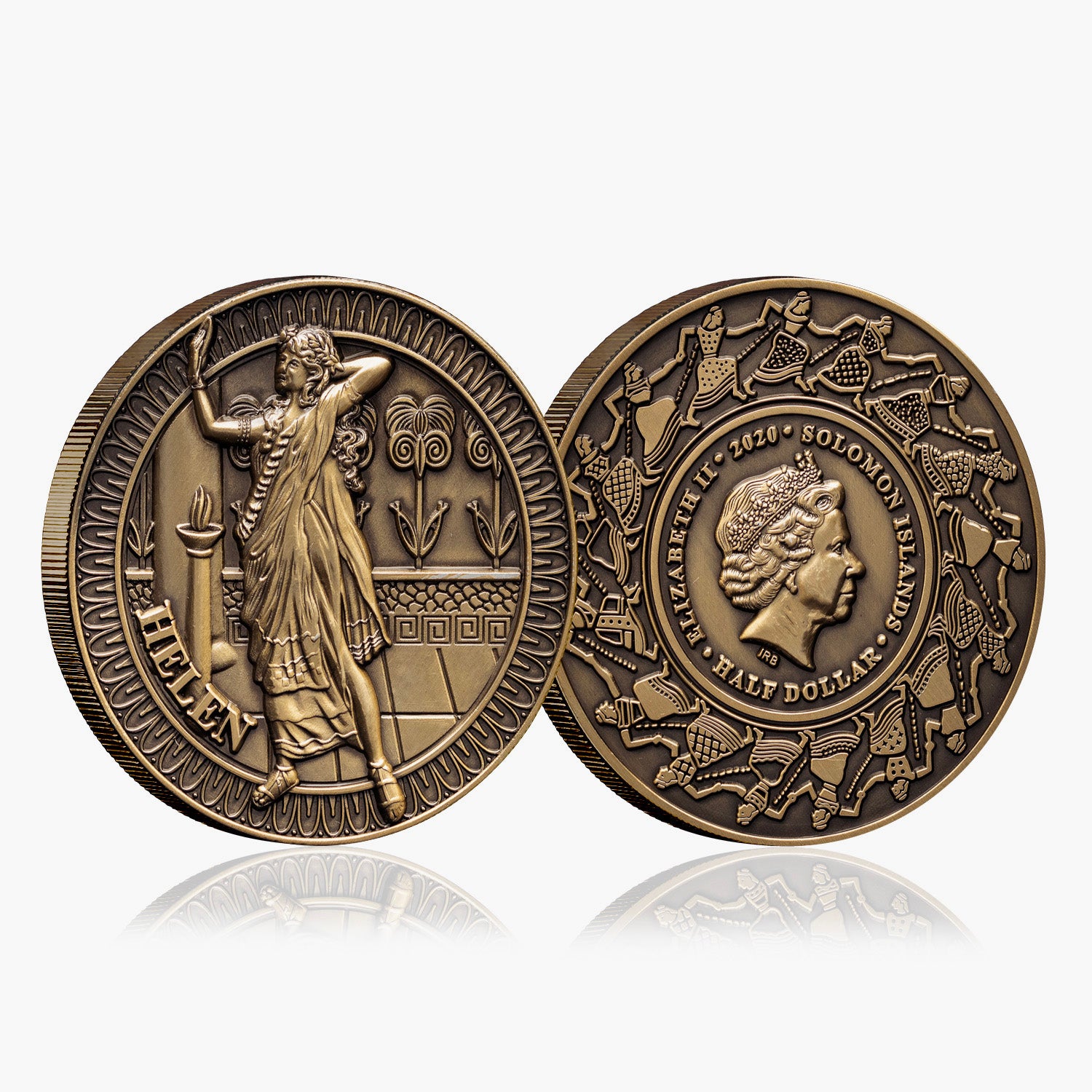 Troy - Helen Of Troy 55mm Coin