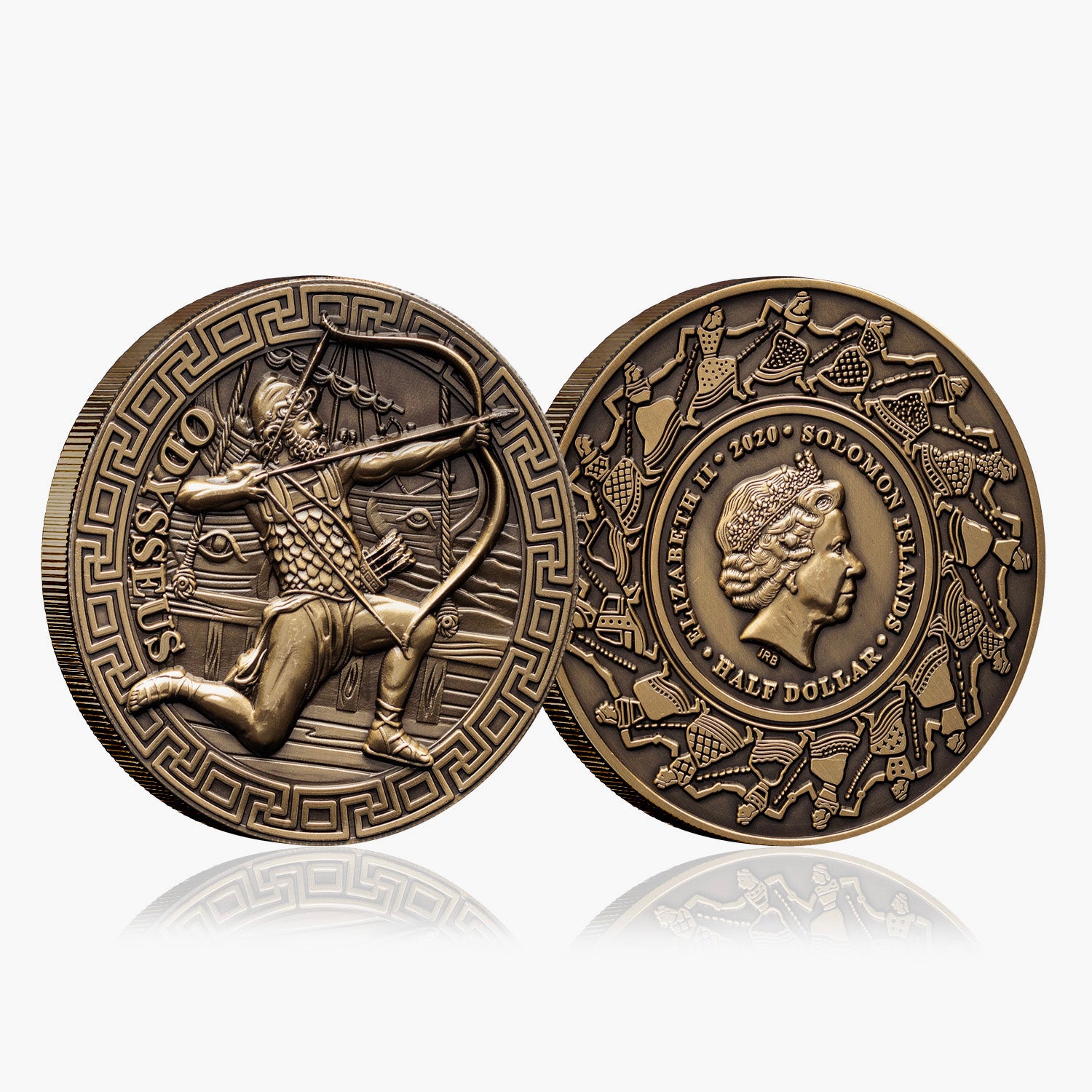 Troy - Odysseus 55mm Coin