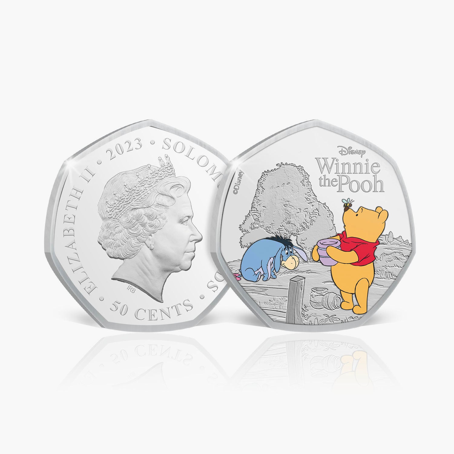 The Winnie the Pooh 2023 Pooh and Eeyore Coin