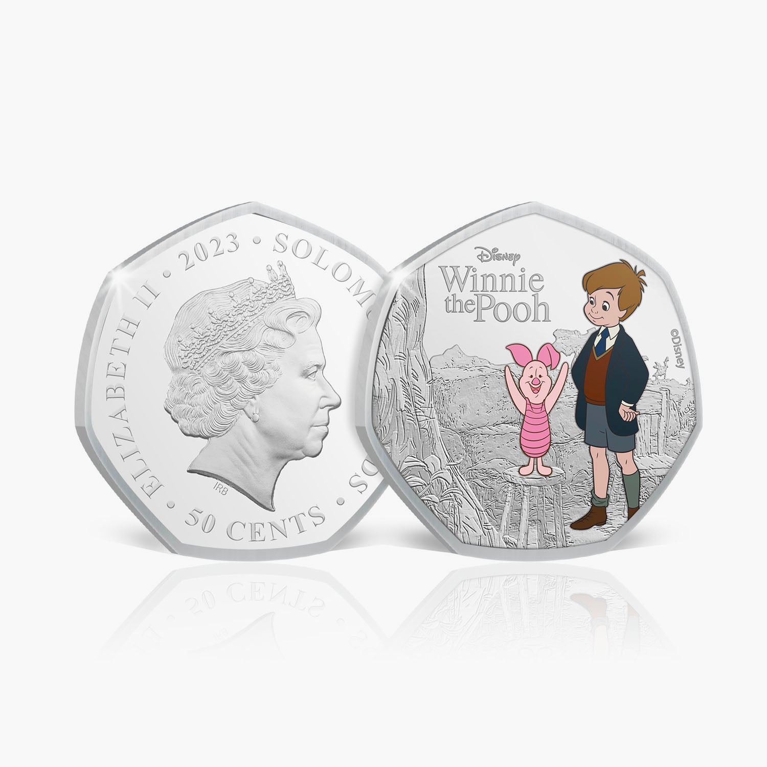 The Winnie the Pooh 2023 Christopher and Piglet Coin