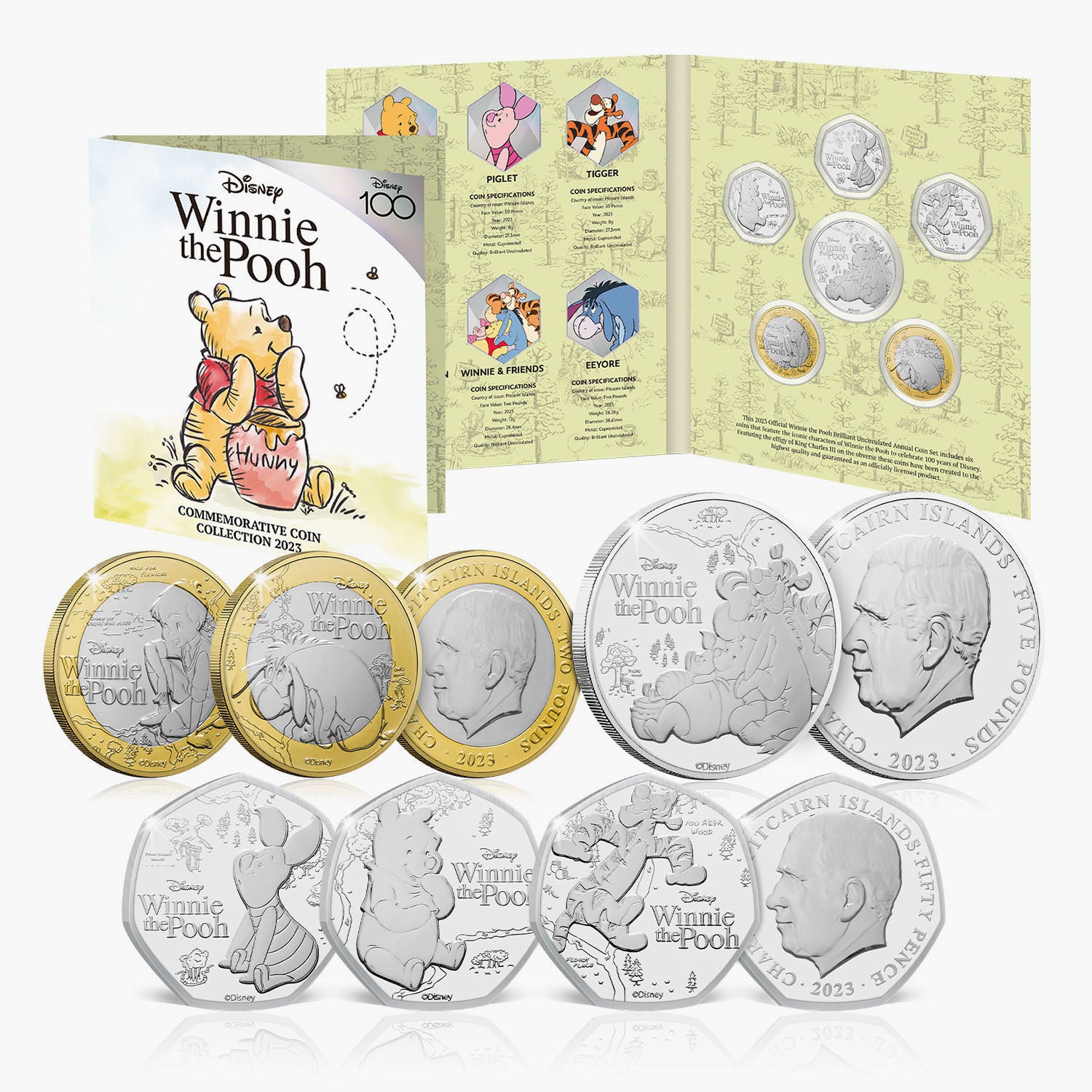 Winnie the Pooh 2023 Coin Set