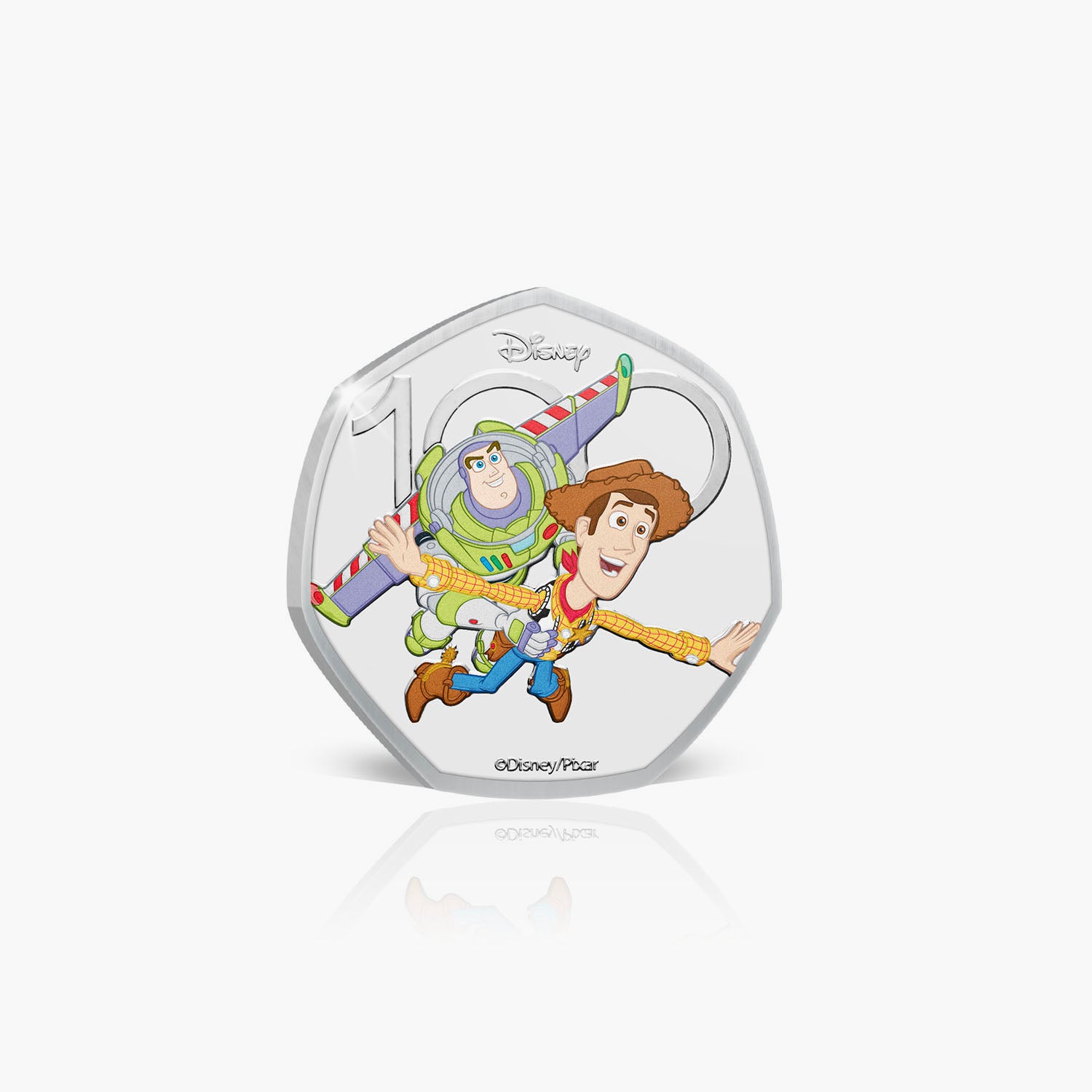 Disney 100th Anniversary Toy Story 2023 50p BU Color Coin
