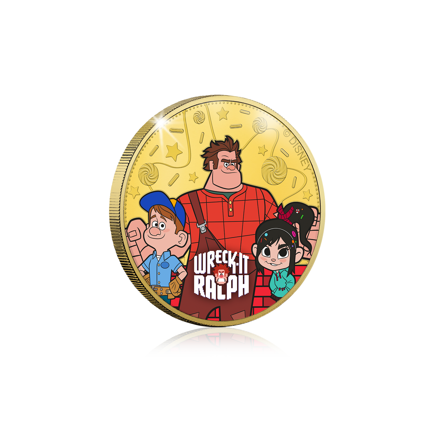 Wreck It Ralph Commemorative - Gold Plated
