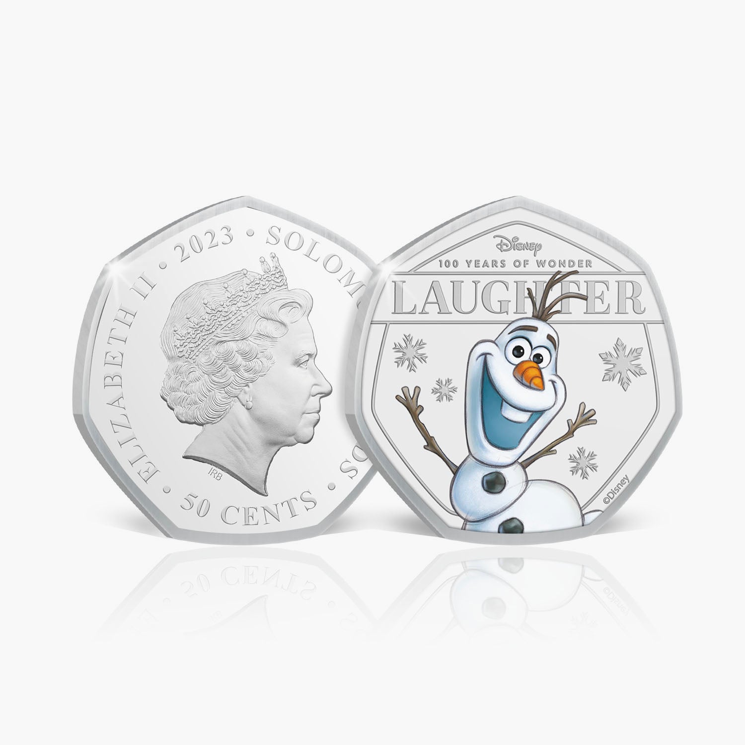 The 100th Anniversary of Disney 2023 Frozen Coin