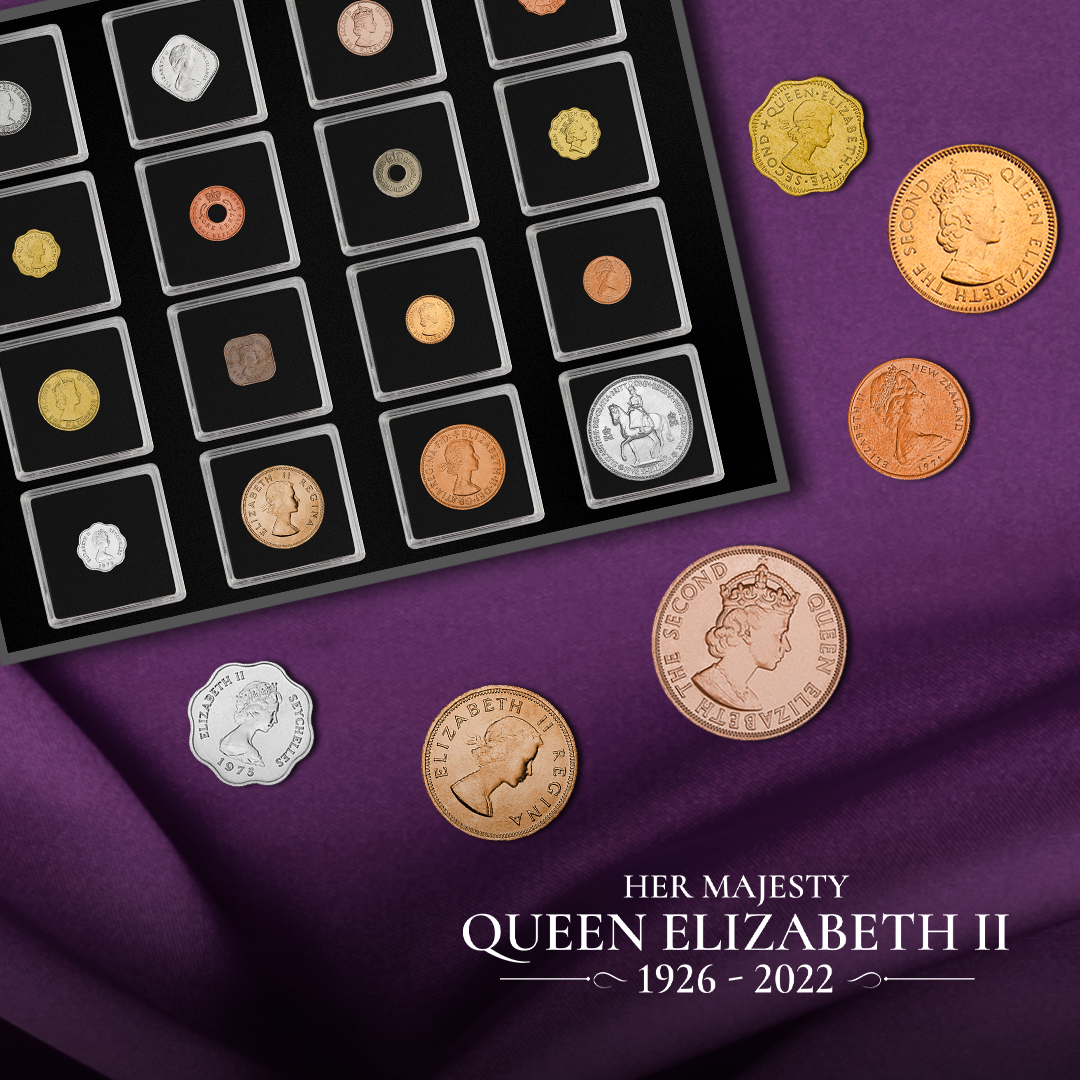女王エリザベス2世 – 時代の始まりコインコレクション