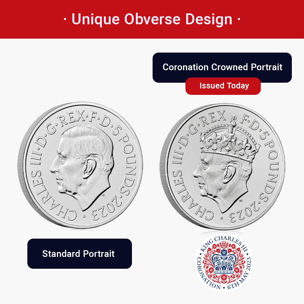 The Coronation of His Majesty King Charles £5 Brilliant Uncirculated Coin
