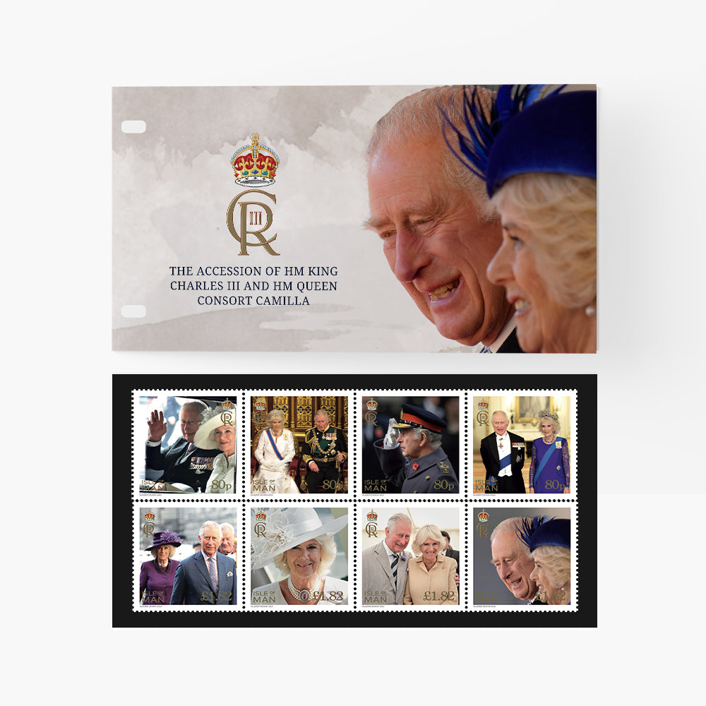 The Accession of King Charles III 2023 Stamp Presentation Set