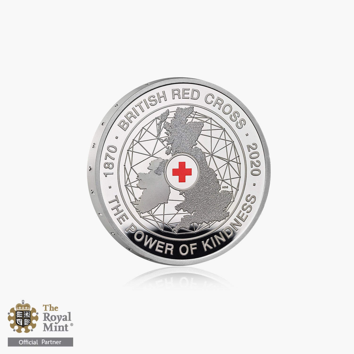 British Red Cross 2020 UK £5 Silver Proof Coin