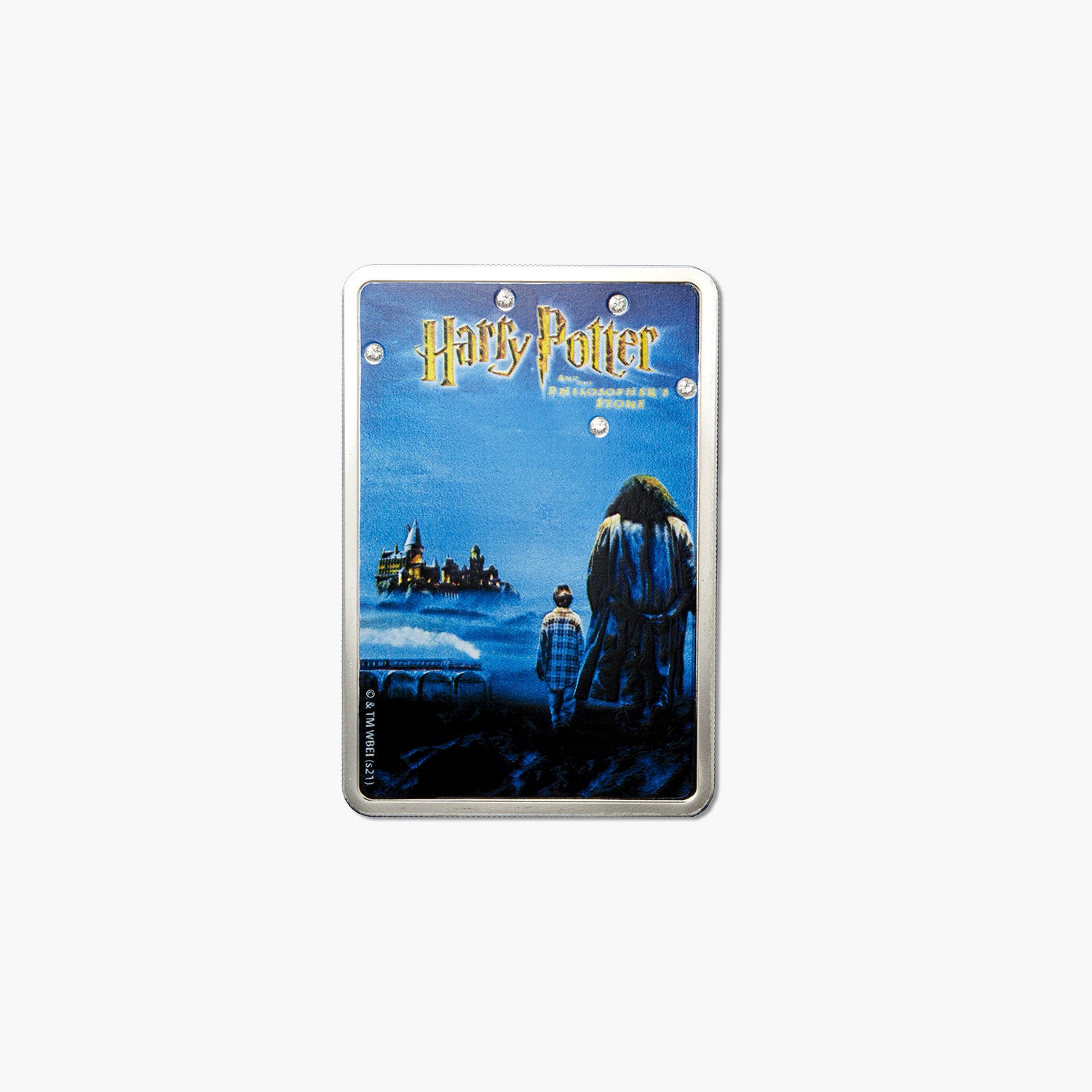 The Official Harry Potter Movie Poster Solid Silver Anniversary Coin Bar