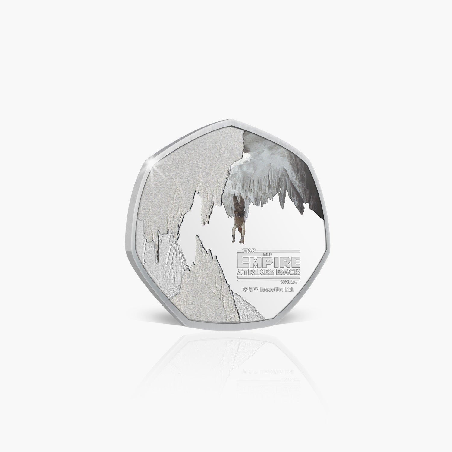 The Wampa Cave Silver Plated Coin