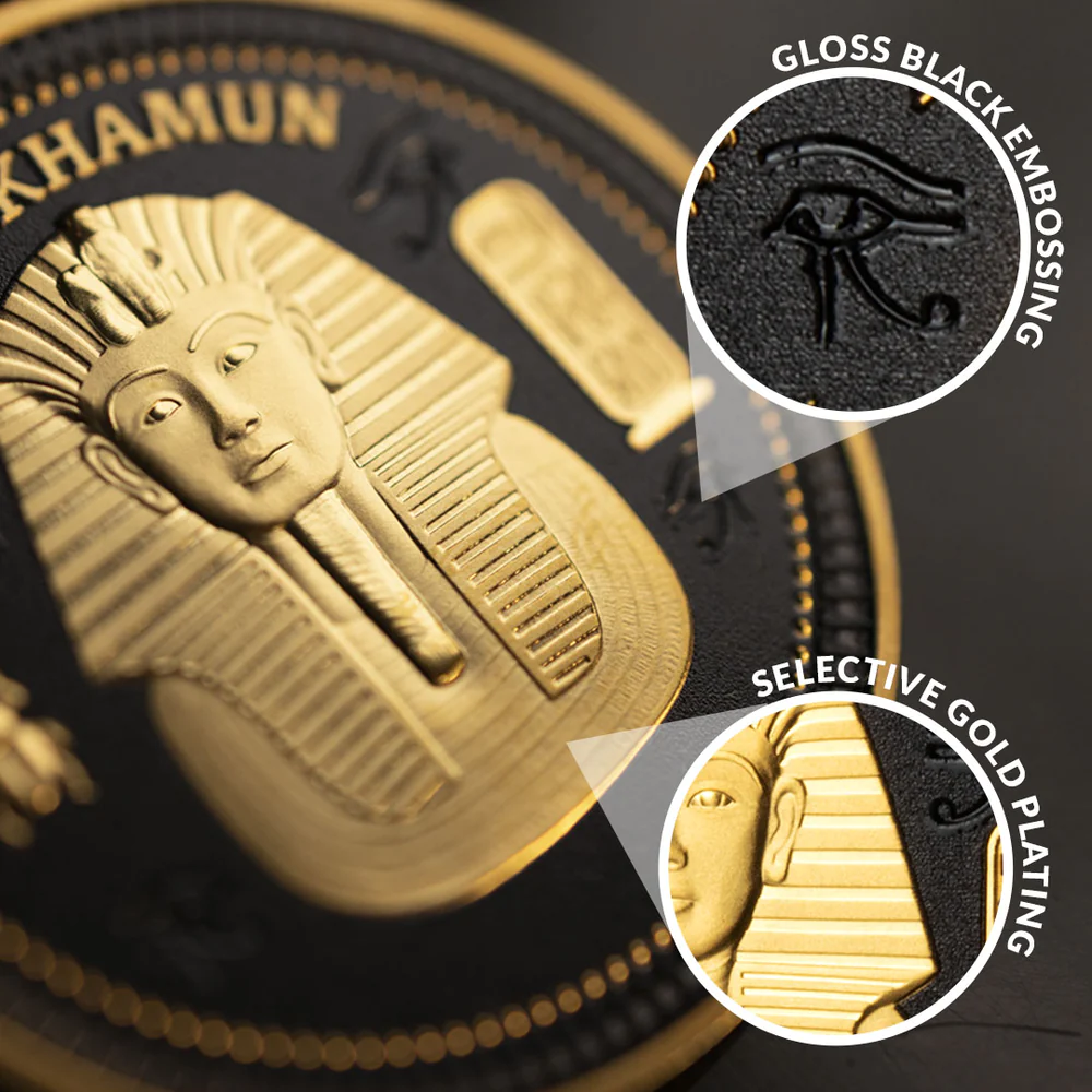 Les mystères de l'Egypte ancienne Pièce d'un demi-dollar Crook &amp; Flail