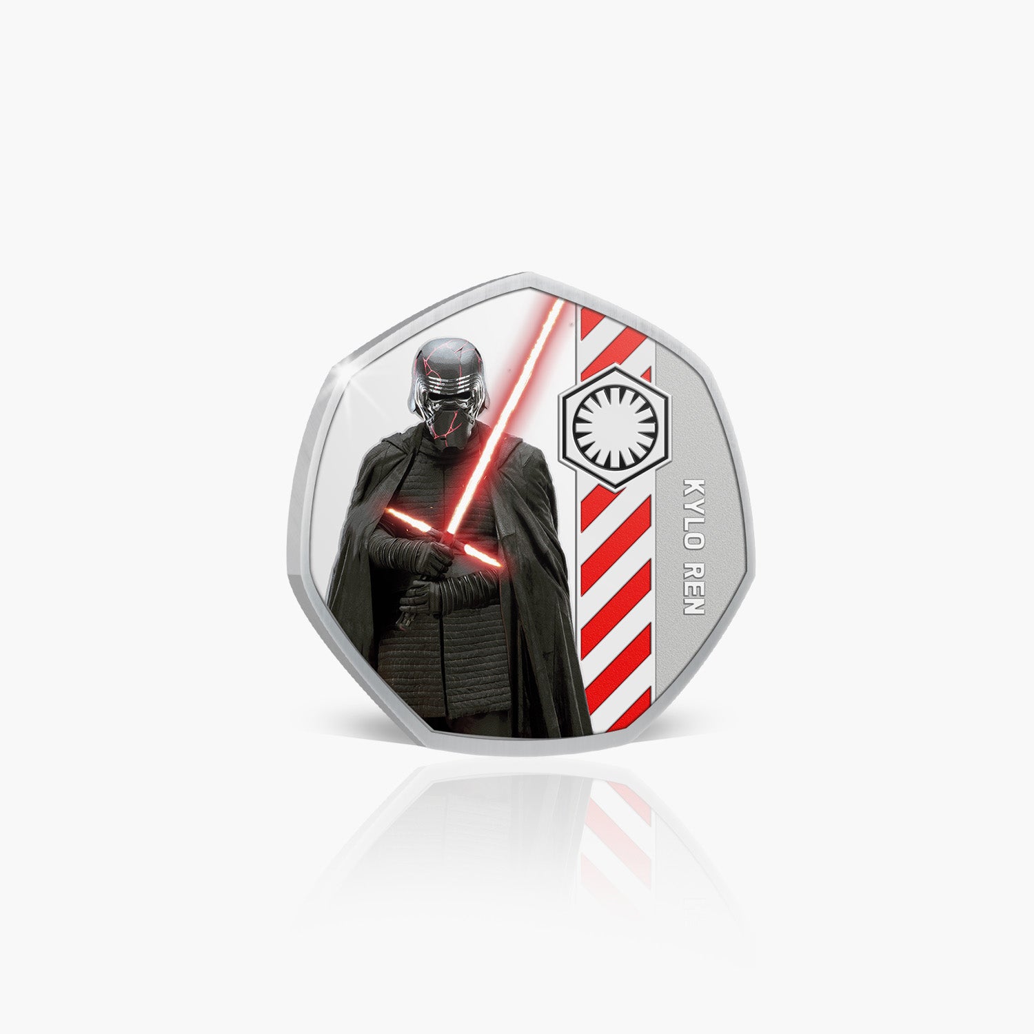 Kylo Ren Silver-Plated Commemorative