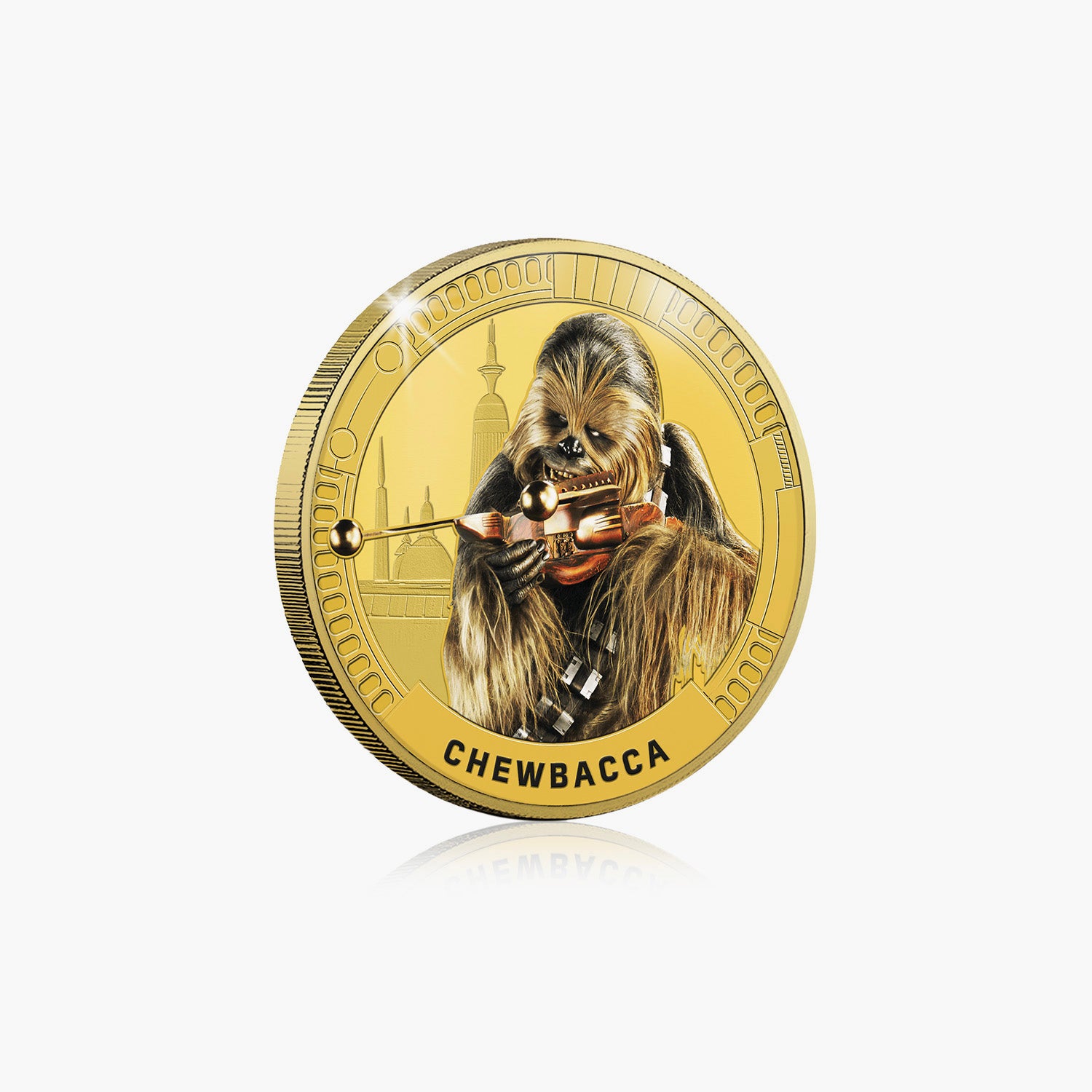 Chewbacca Gold - Commémoratif Plaqué
