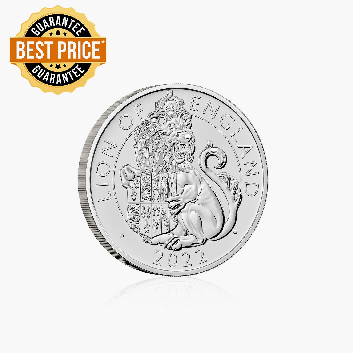 The 2022 Lion of England £5 Brilliant Uncirculated Coin
