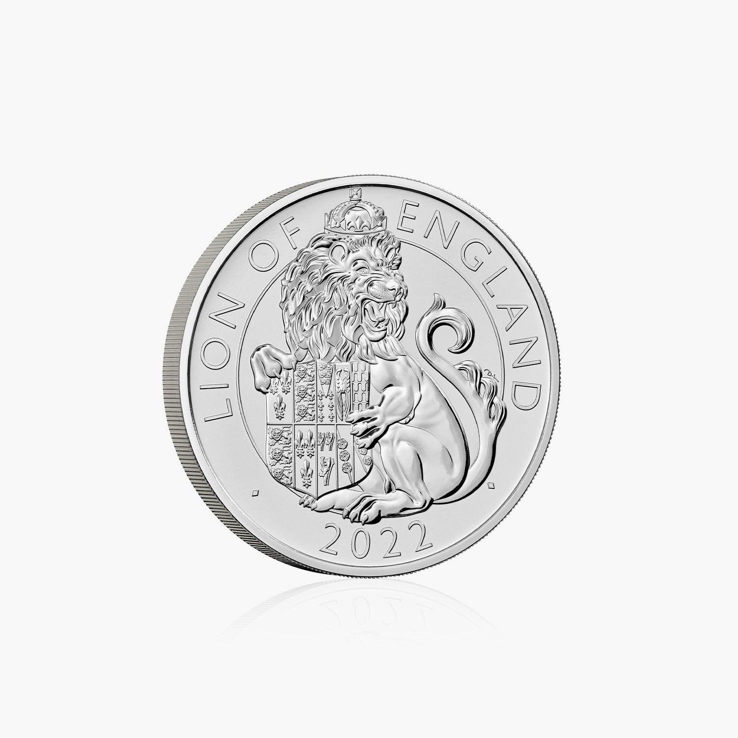 The 2022 Lion of England £5 Brilliant Uncirculated Coin