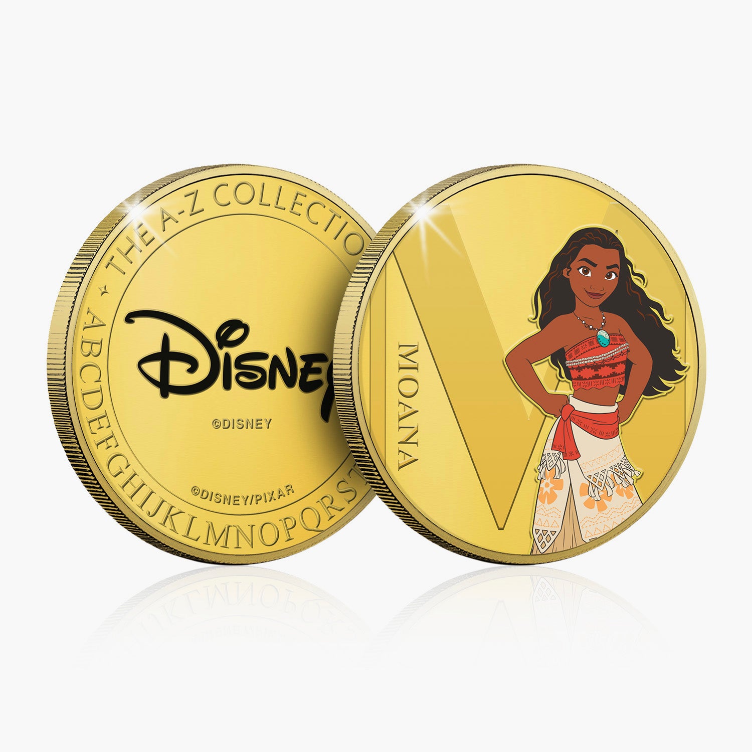M Is For Moana Gold-Plated Full Colour Comm