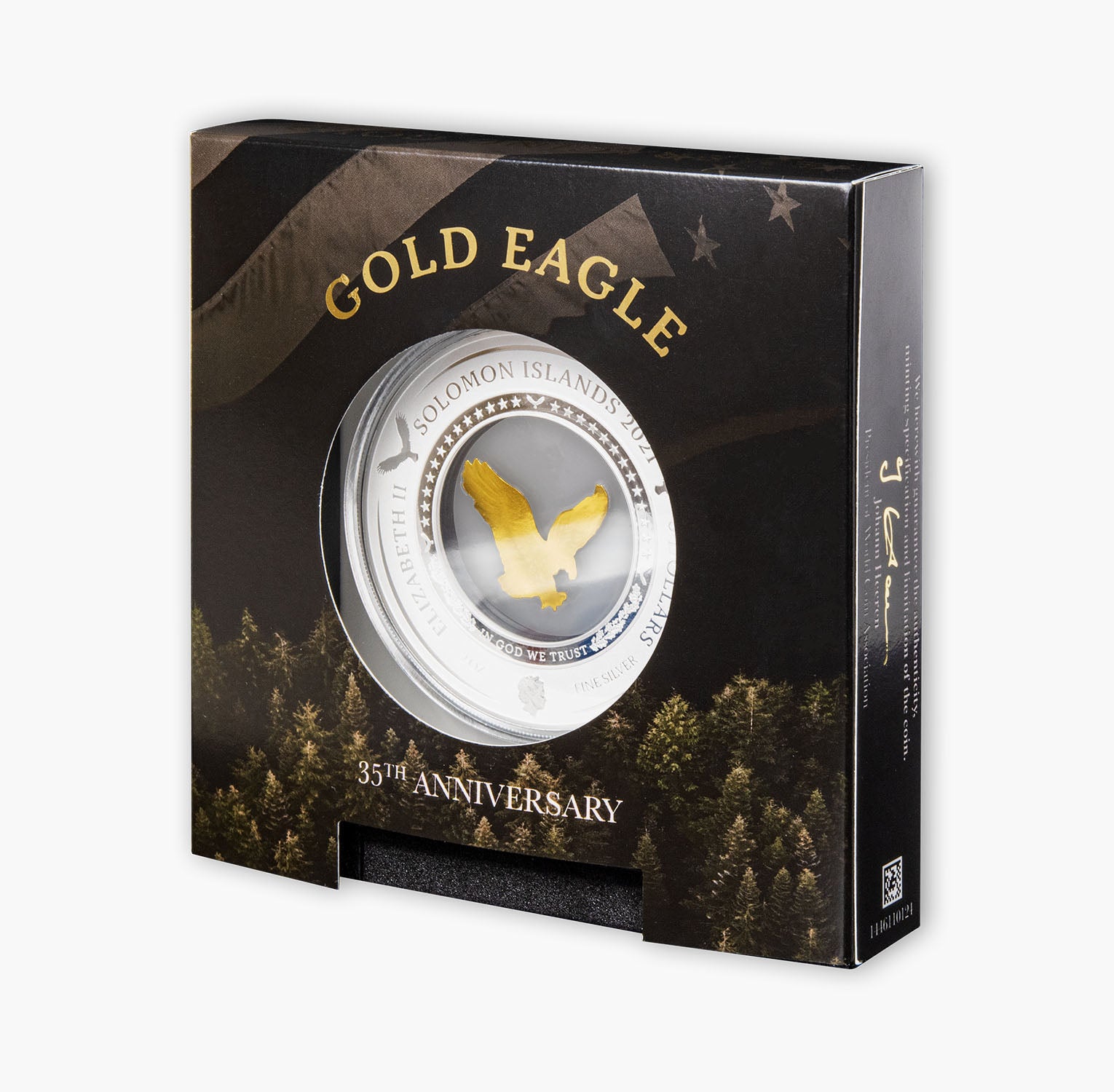 The Gold Eagle 2oz Silver Coin
