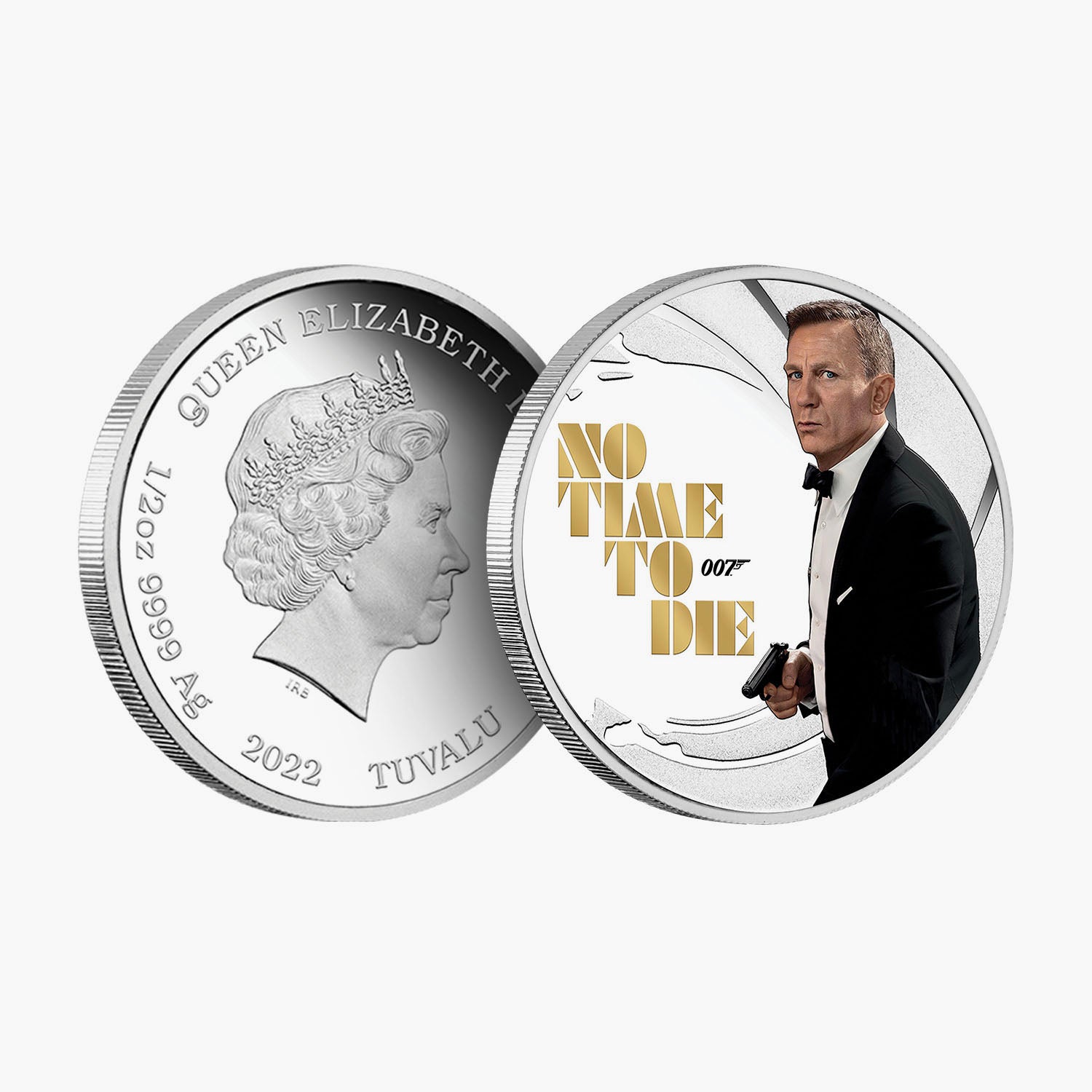 James Bond - No Time to Die Solid Silver Movie Coin