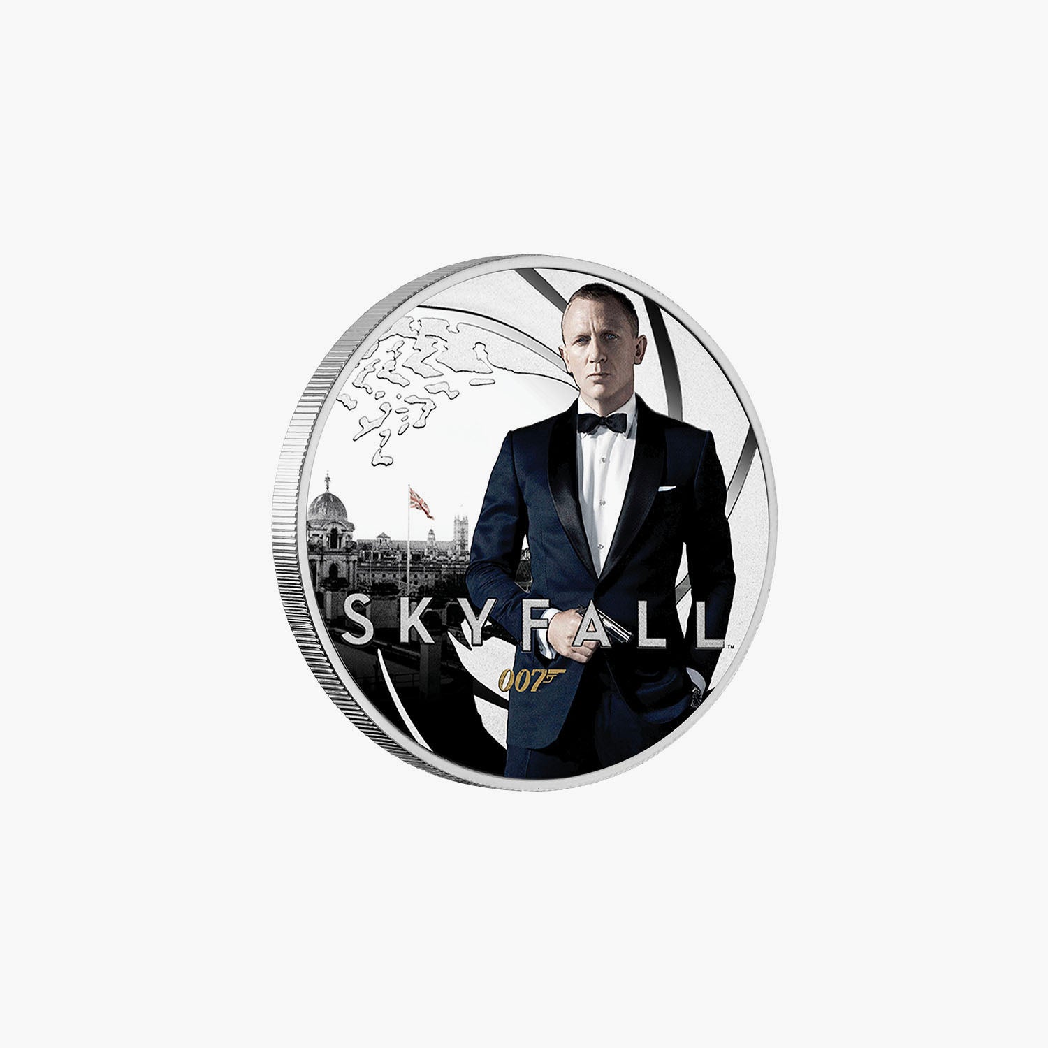 James Bond - Skyfall Solid Silver Movie Coin