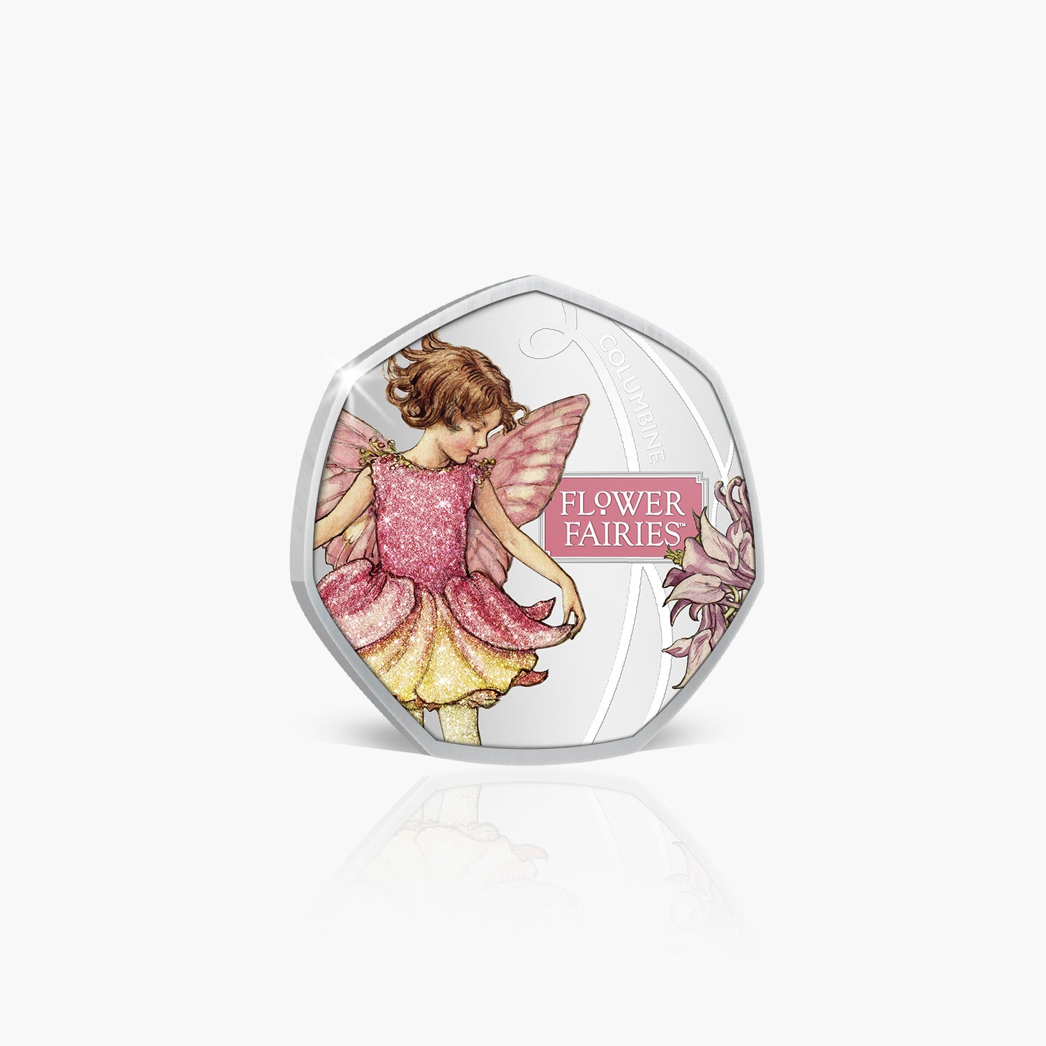 Columbine Coin in Coin Holder