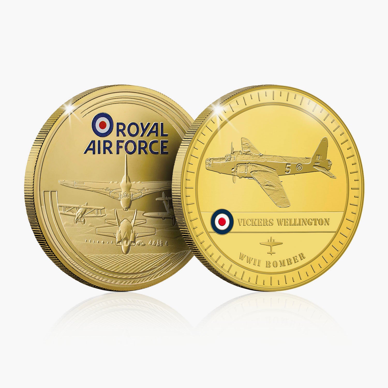 Vickers Wellington Gold-Plated Commemorative