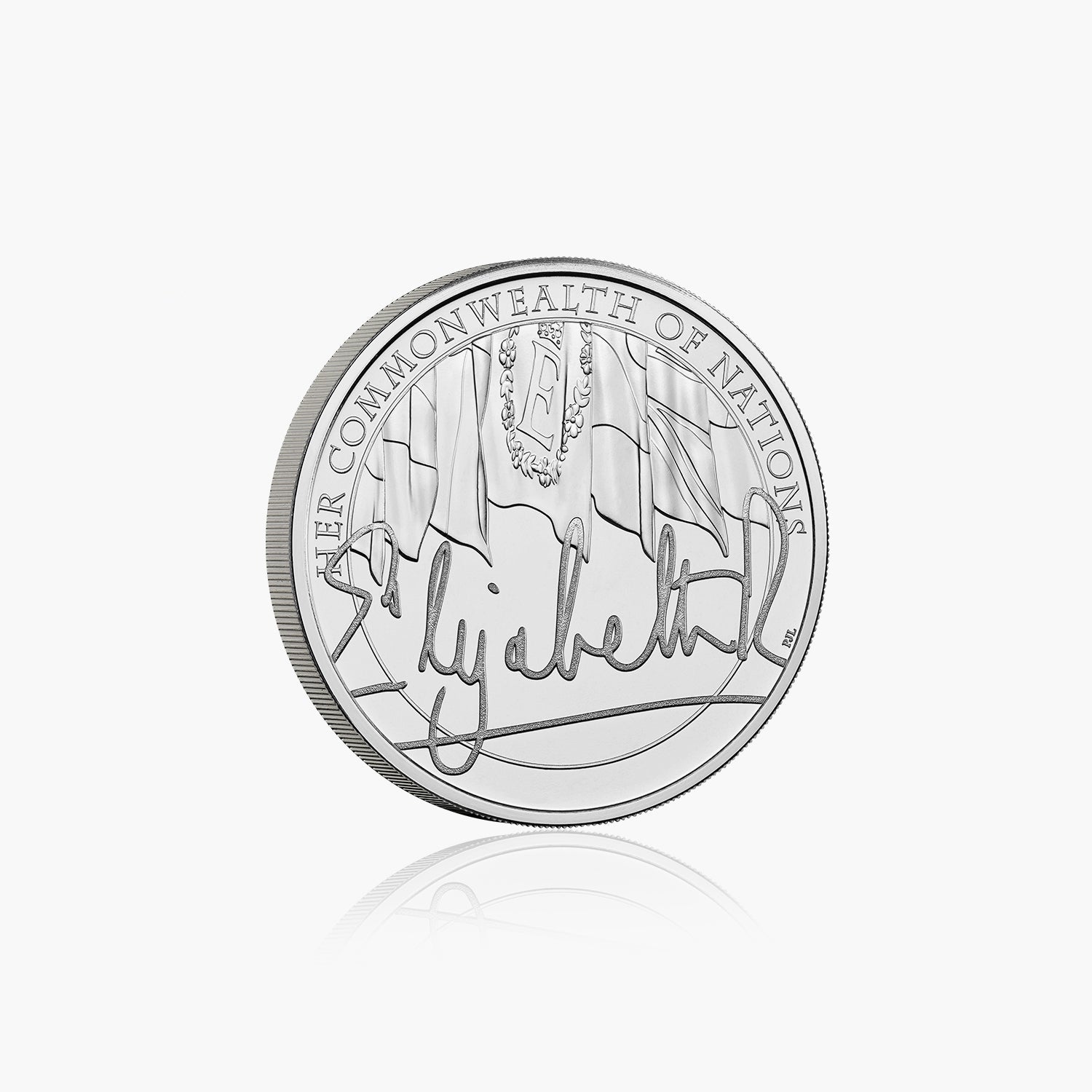 The Official Queens Reign Commonwealth 2022 UK £5 BU Coin
