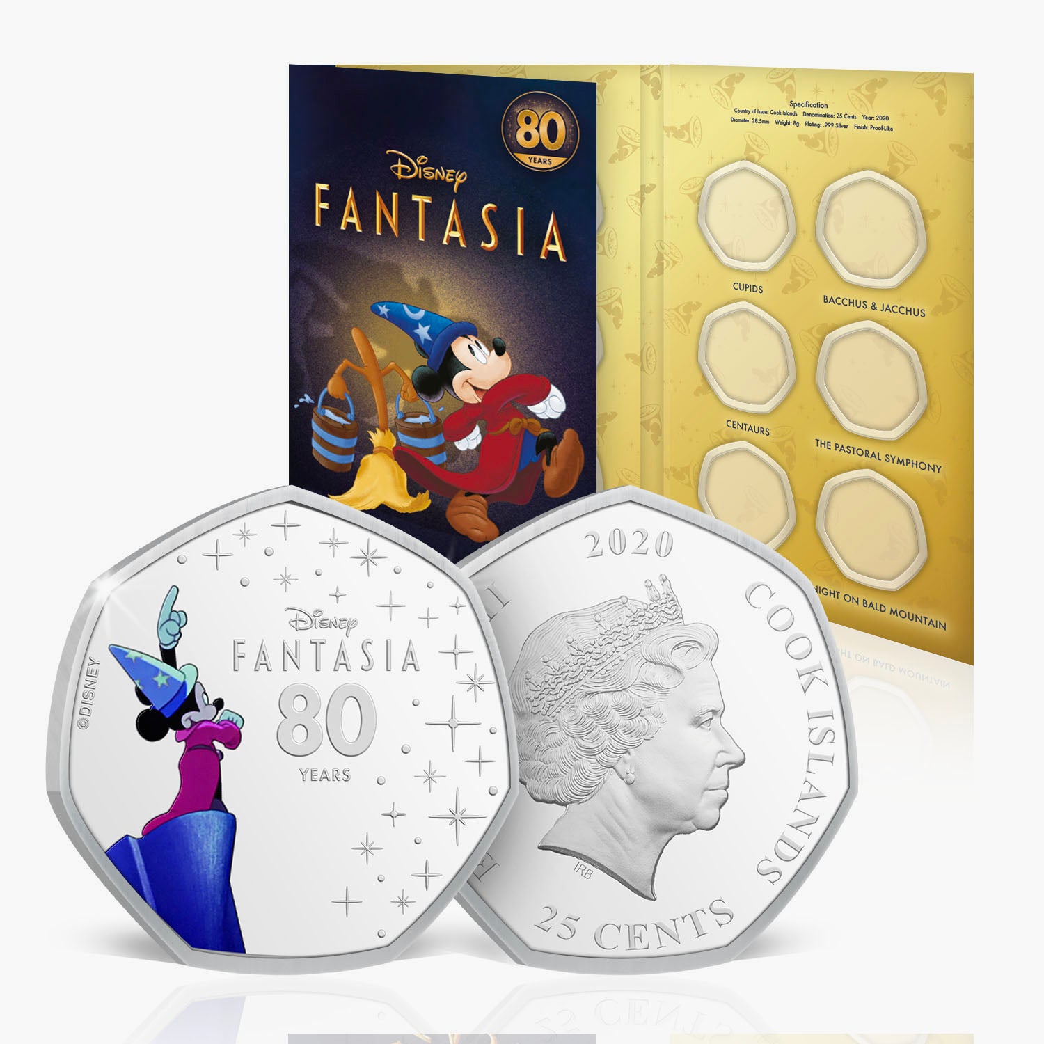 La collection de pièces du 80e anniversaire de Disney Fantasia 