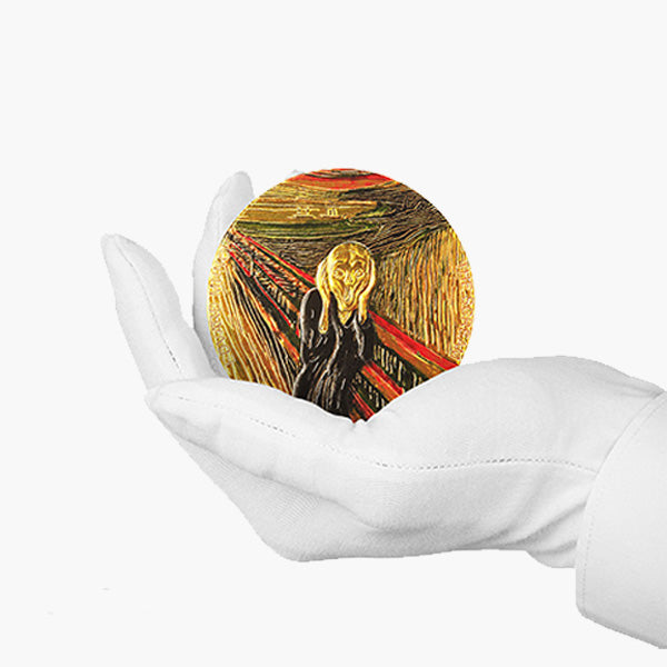 Edvard Munch - Le cri 2022 Pièce en argent massif de 2 onces