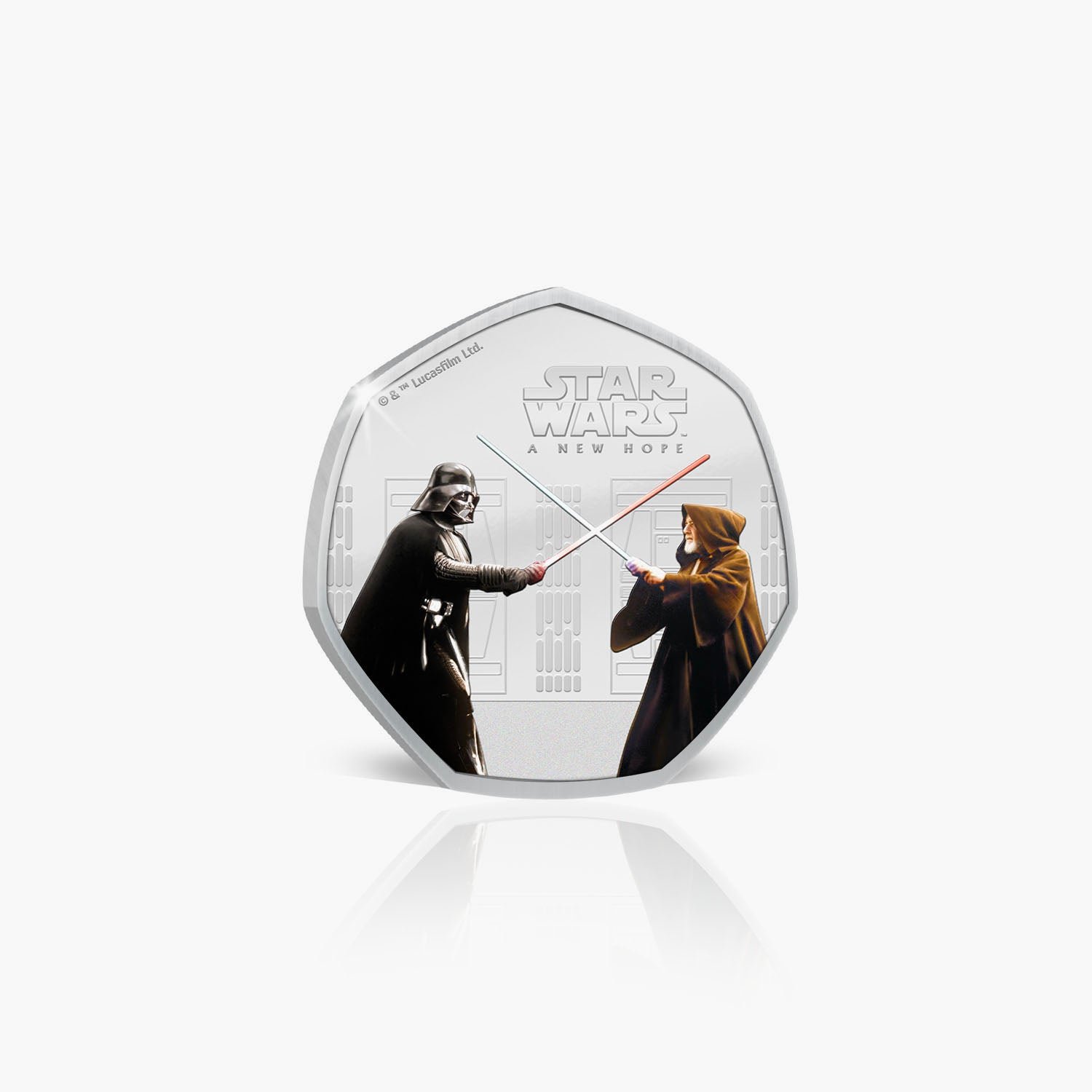 A New Hope - We Meet Again At Last Silver Plated Coin