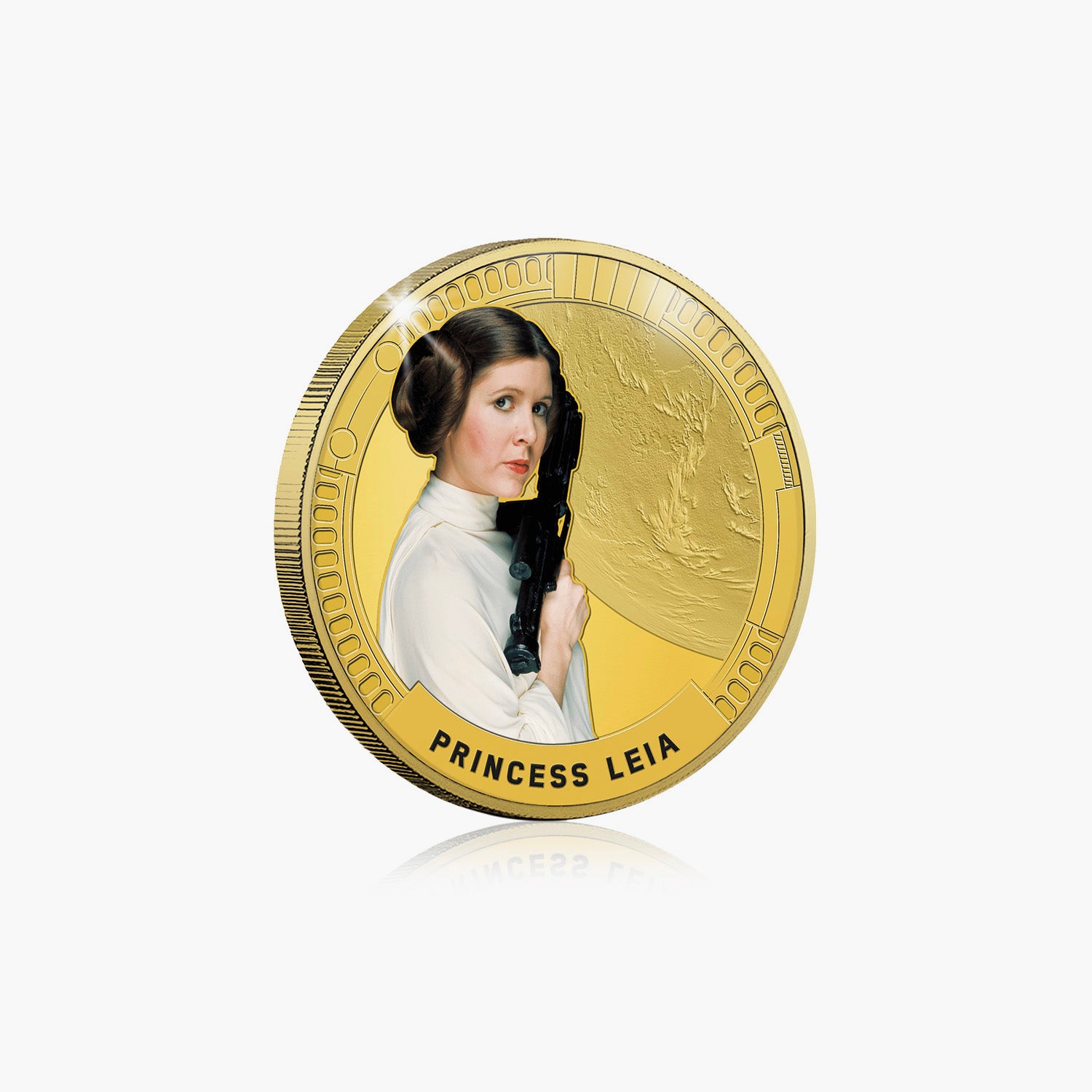 Princesse Leia Or - Plaqué Commémoratif