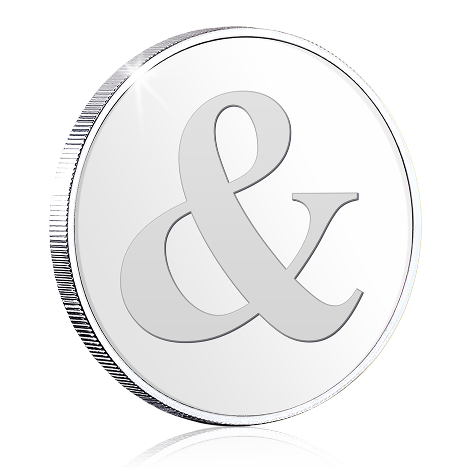 Ampersand Silver-Plated Commemorative