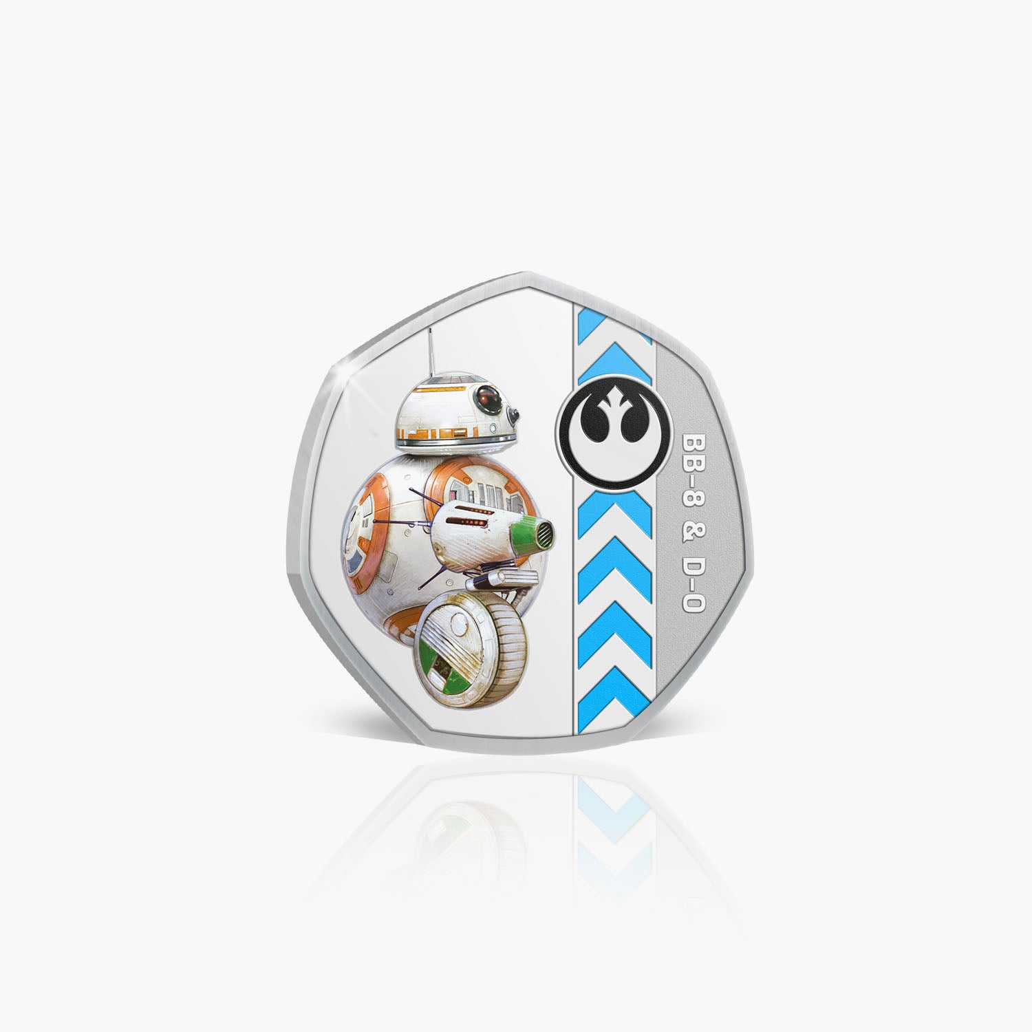 BB-8 & D-O Silver-Plated Commemorative