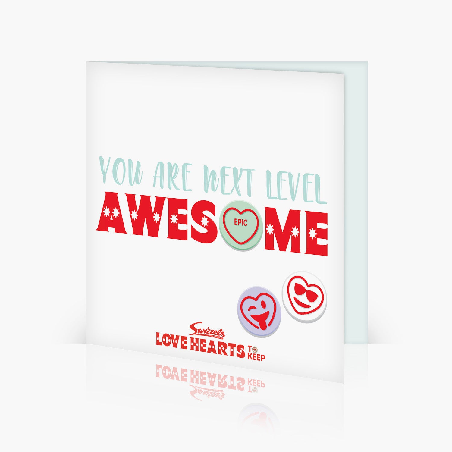 You Are Next Level Love Heart Card