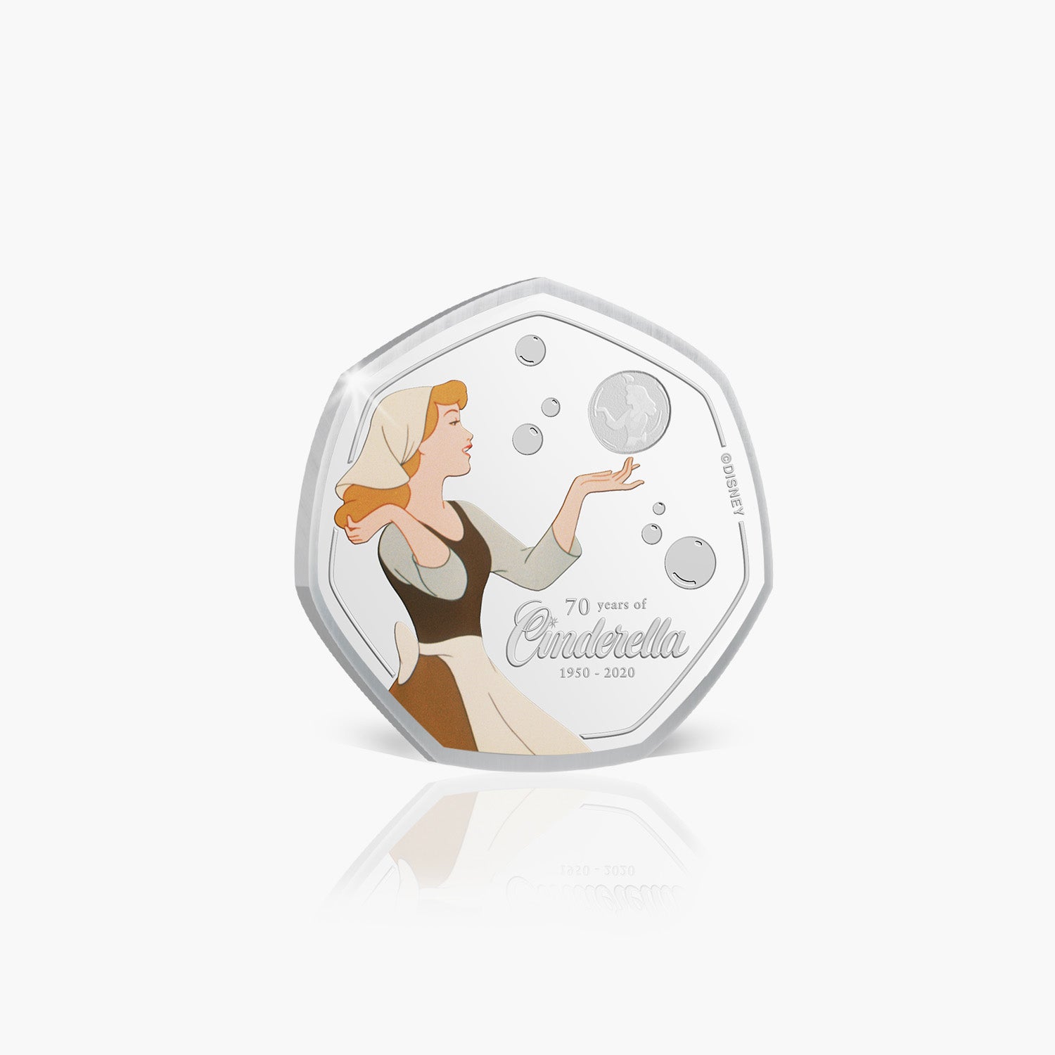 Keep On Believing Silver Plated Coin