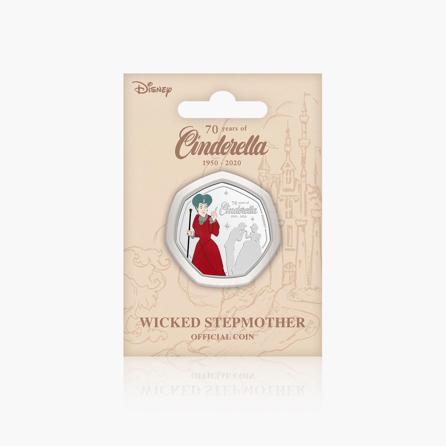 Wicked Stepmother Silver Plated Coin