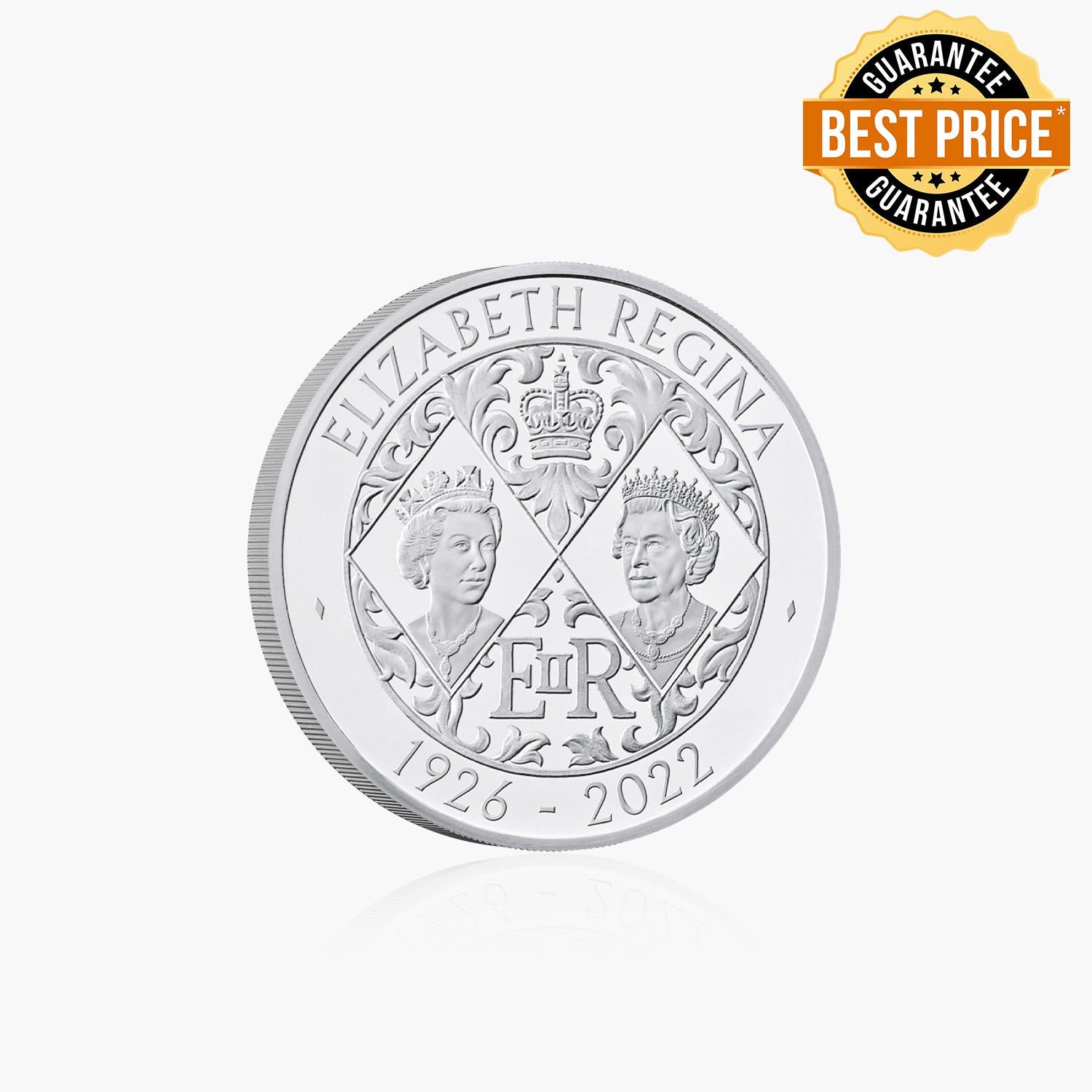 Her Majesty Queen Elizabeth II 2022 £5 Coin - King Charles III first portrait