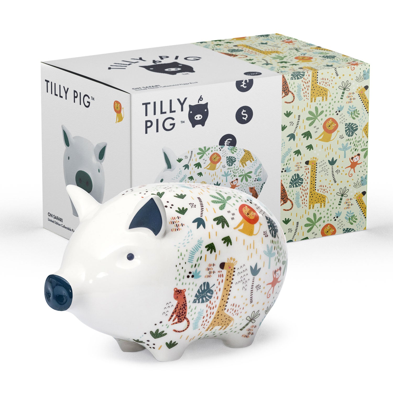 Tilly Pig - On Safari Piggy Bank