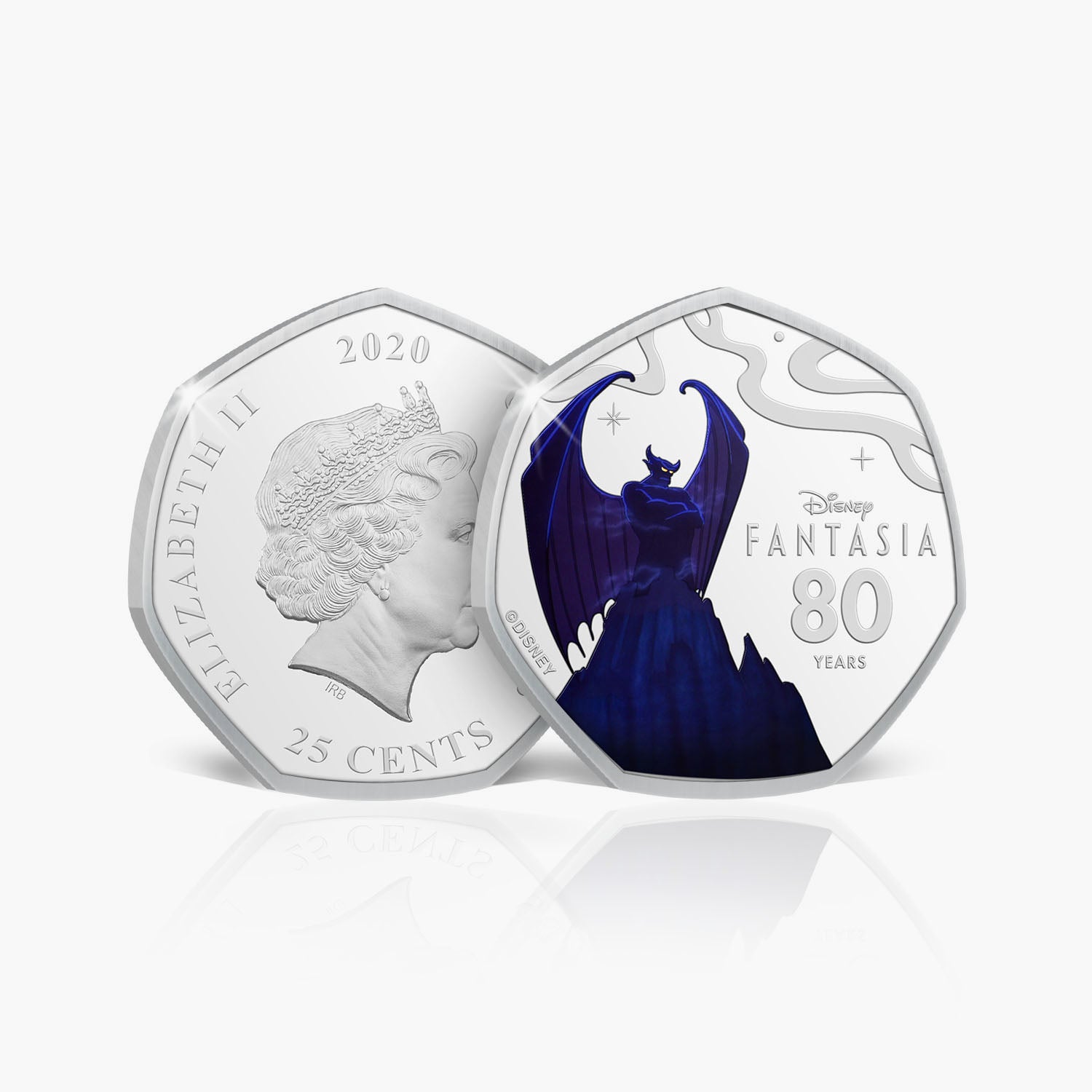 Night on Bald Mountain Silver Plated Coin