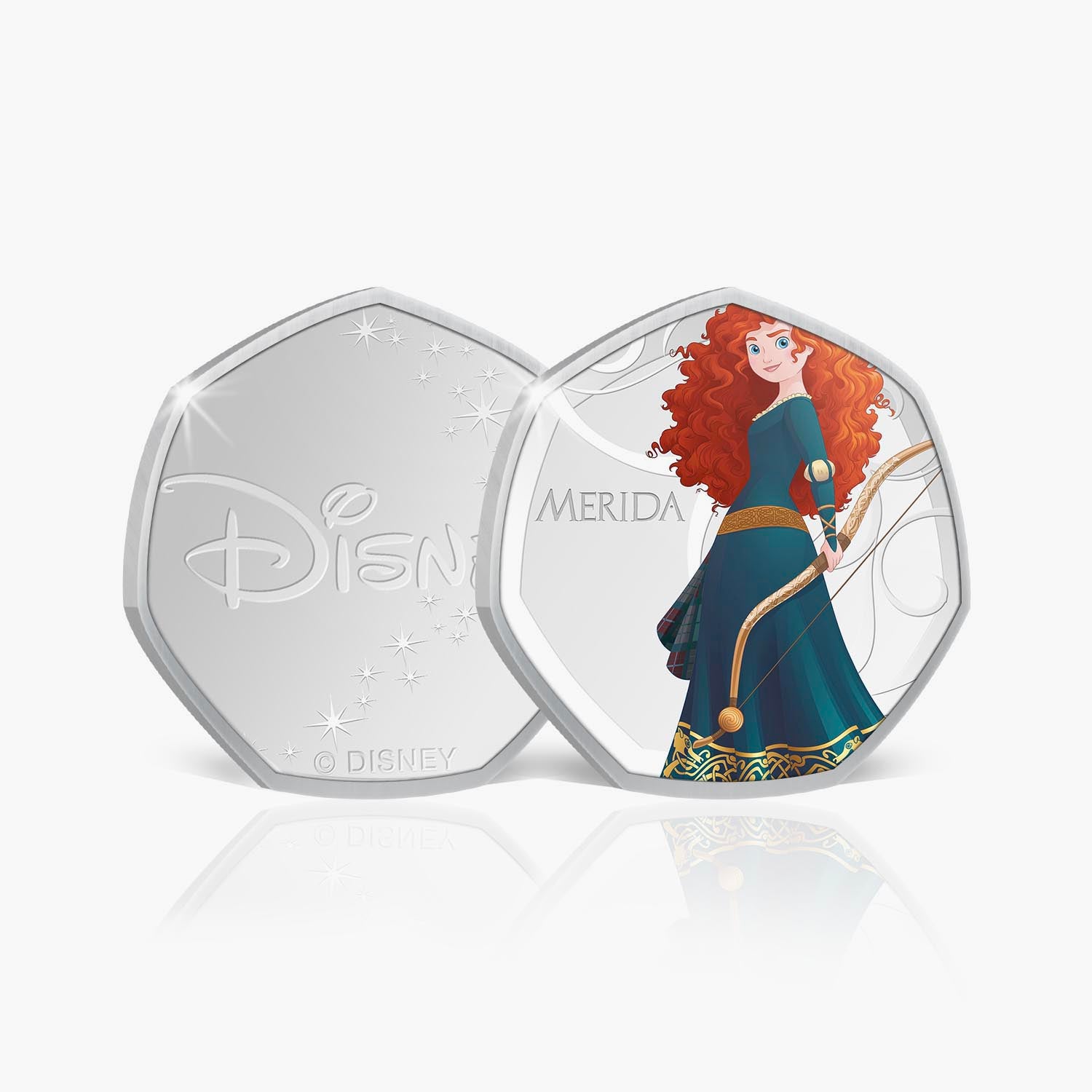 Collection complète plaquée argent Princesses Disney