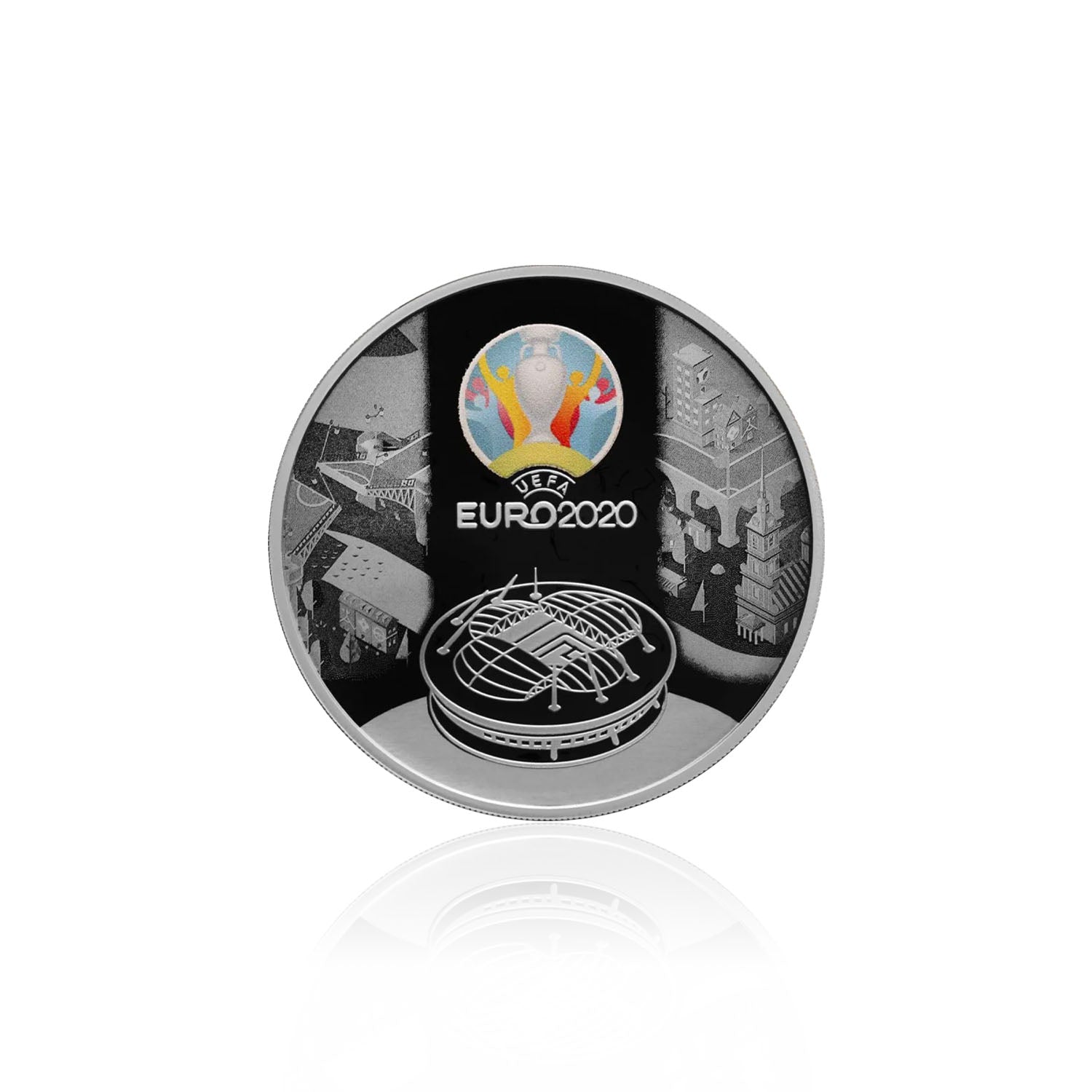 UEFA EURO 2020 Commemorative Silver Coin Russia