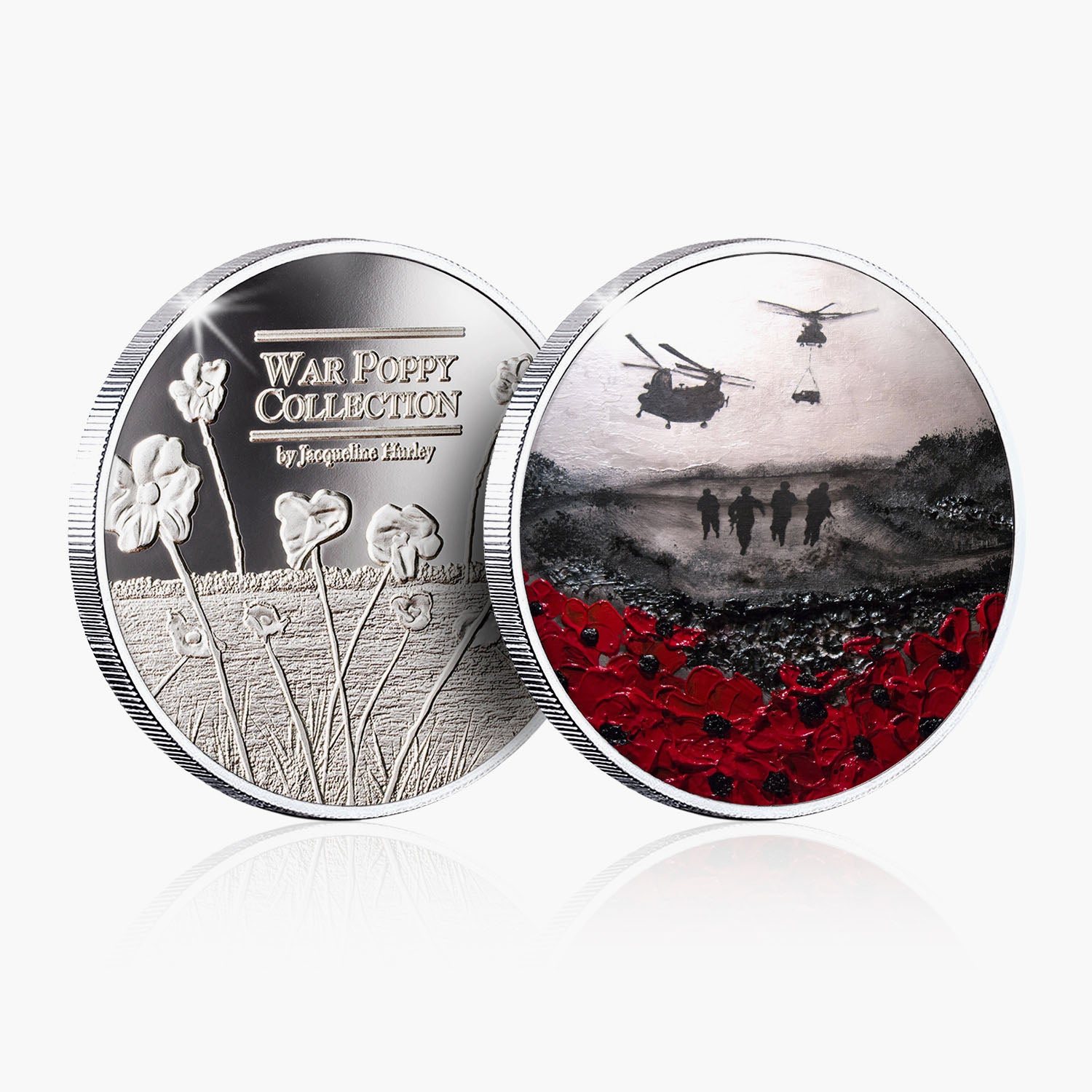 Remembered, By Day And By Night Silver-Plated Commemorative