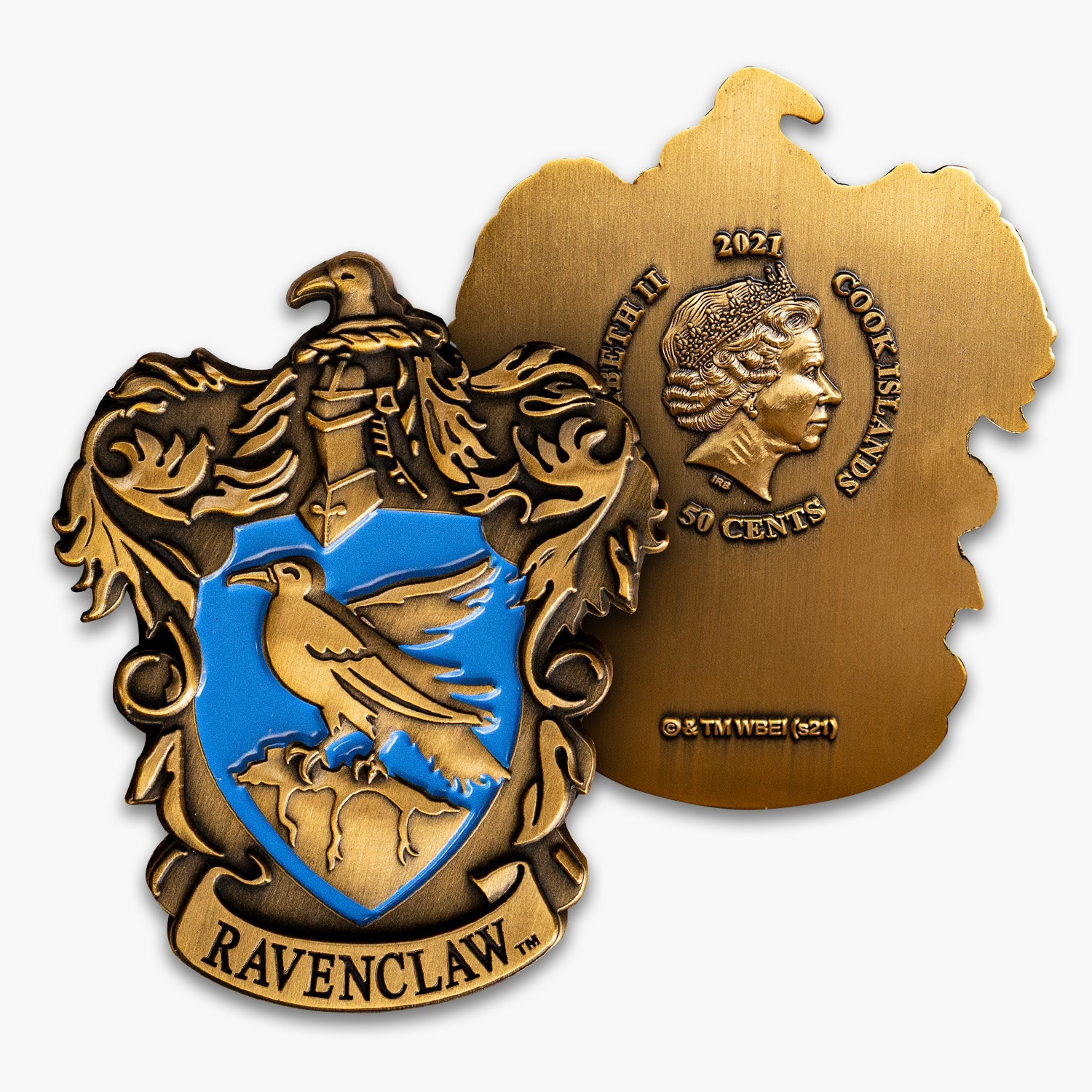 The Official Harry Potter Ravenclaw House Crest Shaped Coin
