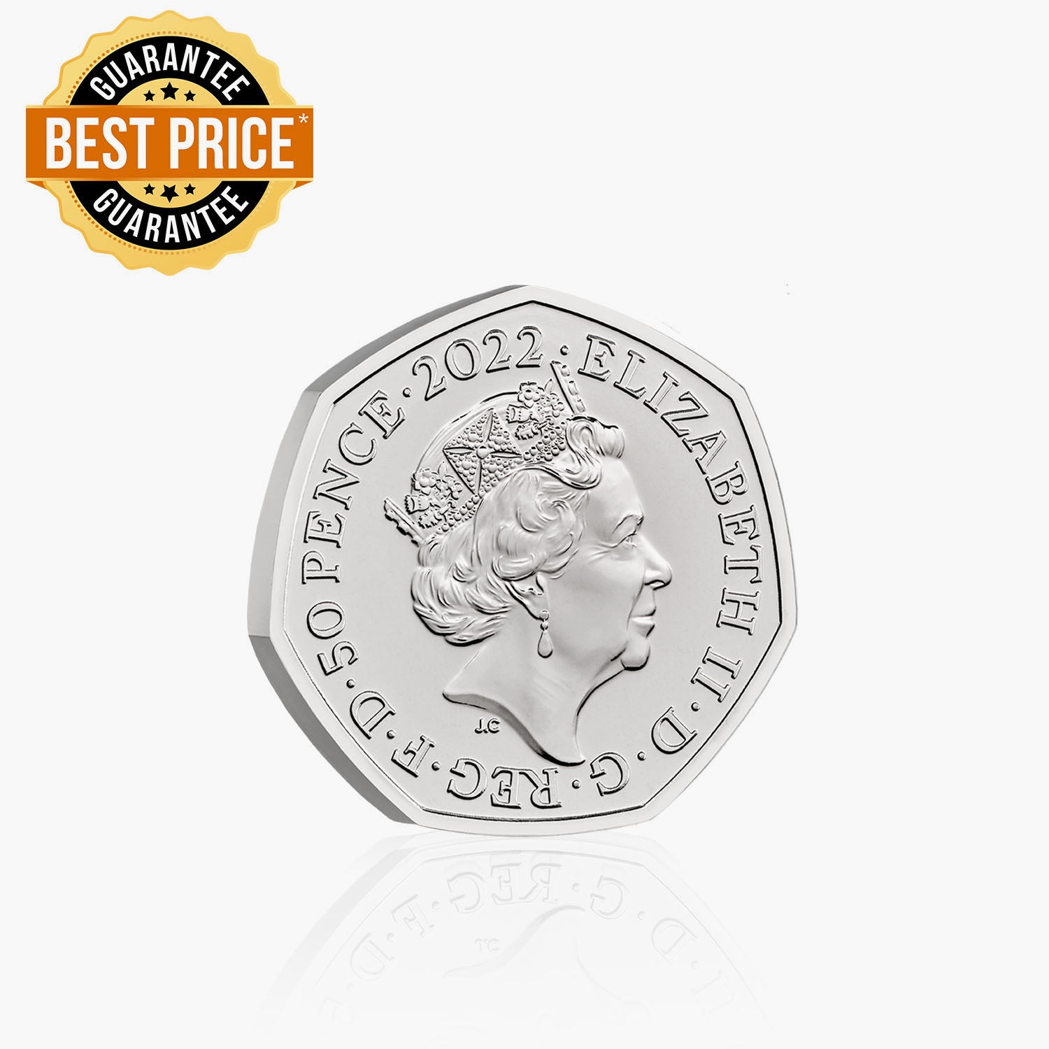 The 100th Anniversary of Our BBC 2022 50p BU Coin