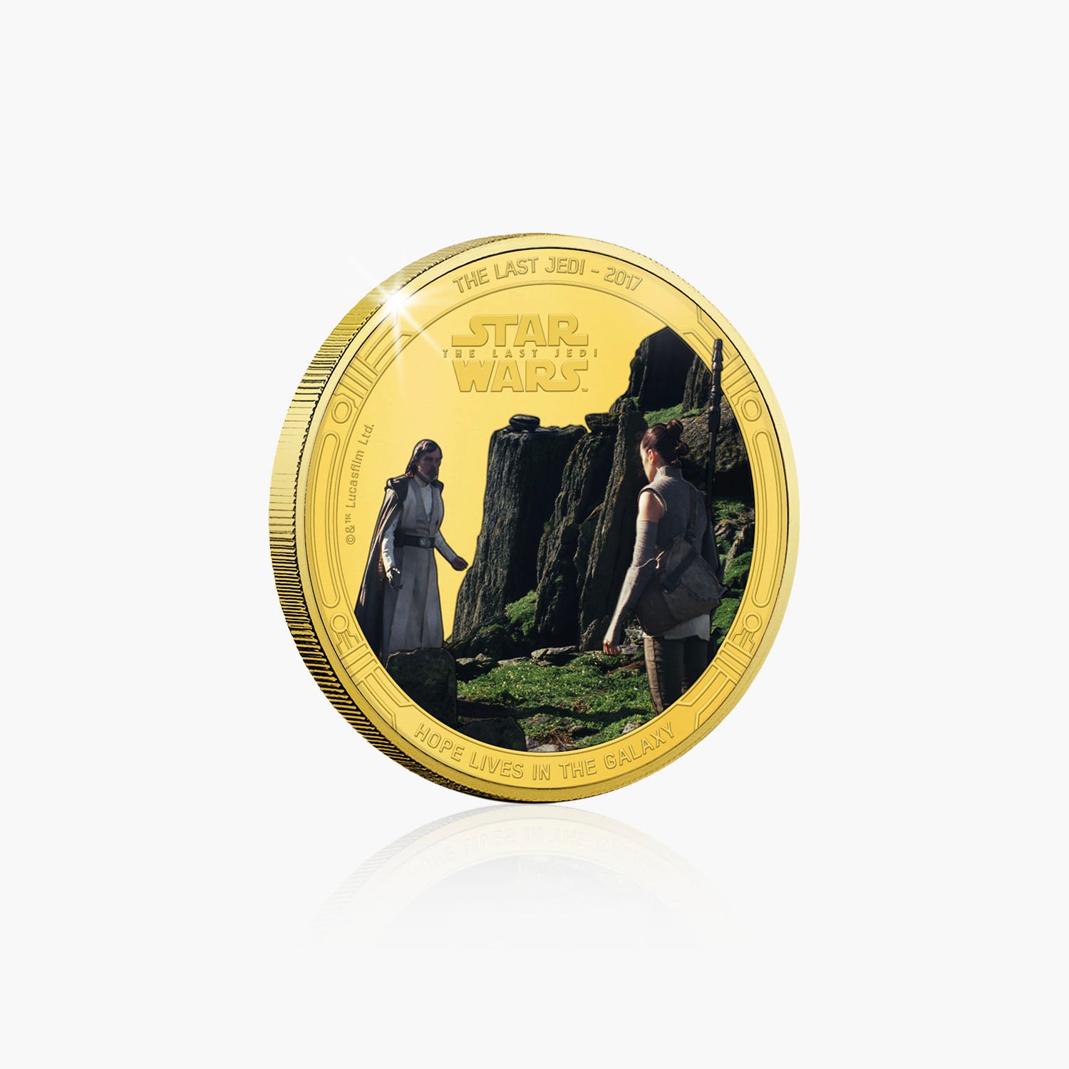 The Last Jedi Gold Plated Commemorative