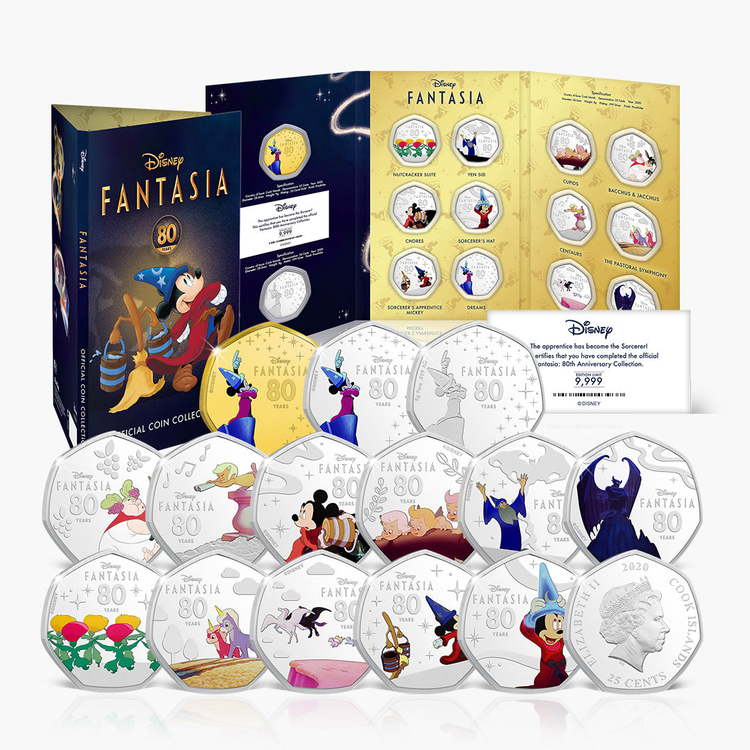 La collection de pièces du 80e anniversaire de Disney Fantasia 