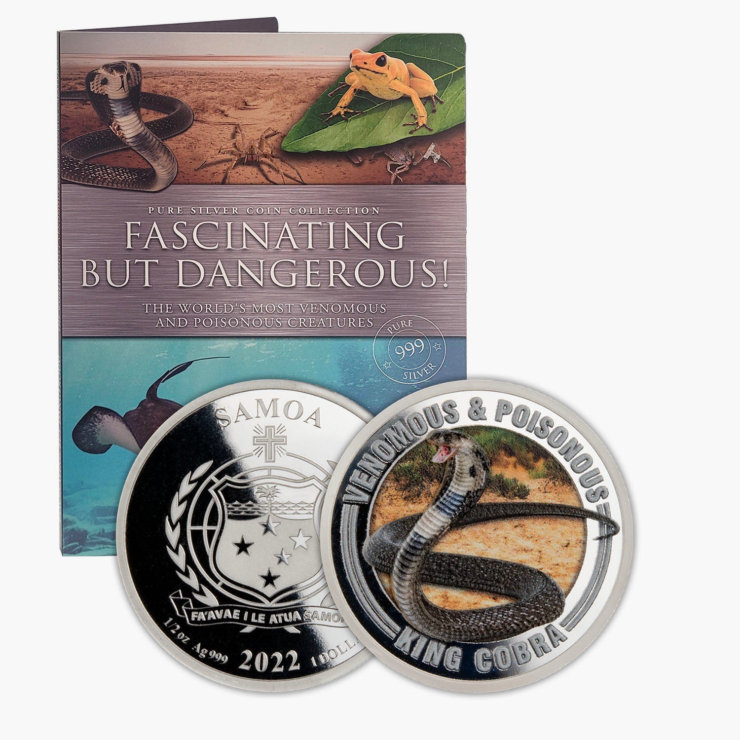 The World's Deadliest Creatures Solid Silver Coin Collection