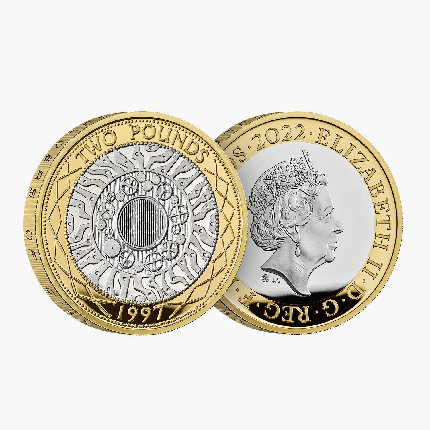 Celebrating 25 Years of the £2 2022 UK £2 Silver Proof Coin
